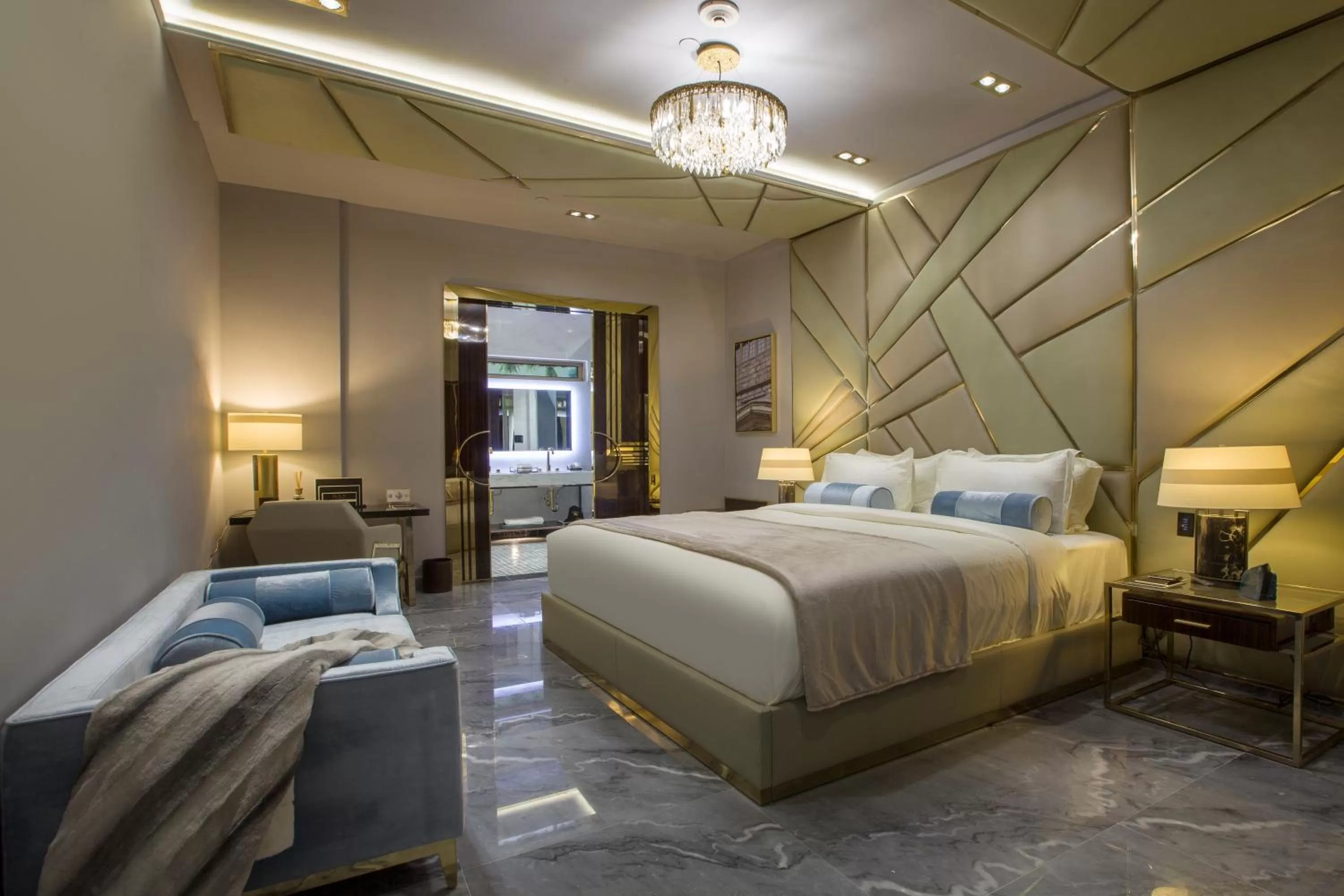 Bed in O:LV Fifty Five Hotel - Adults Only