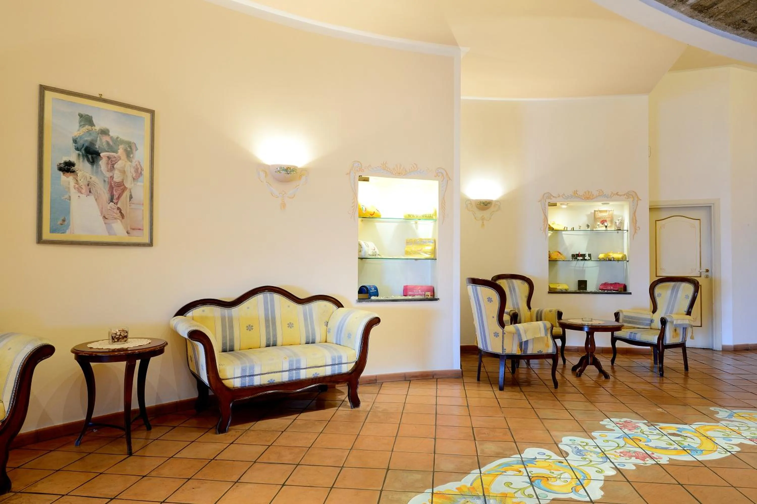 Lobby or reception in Hotel Club Due Torri