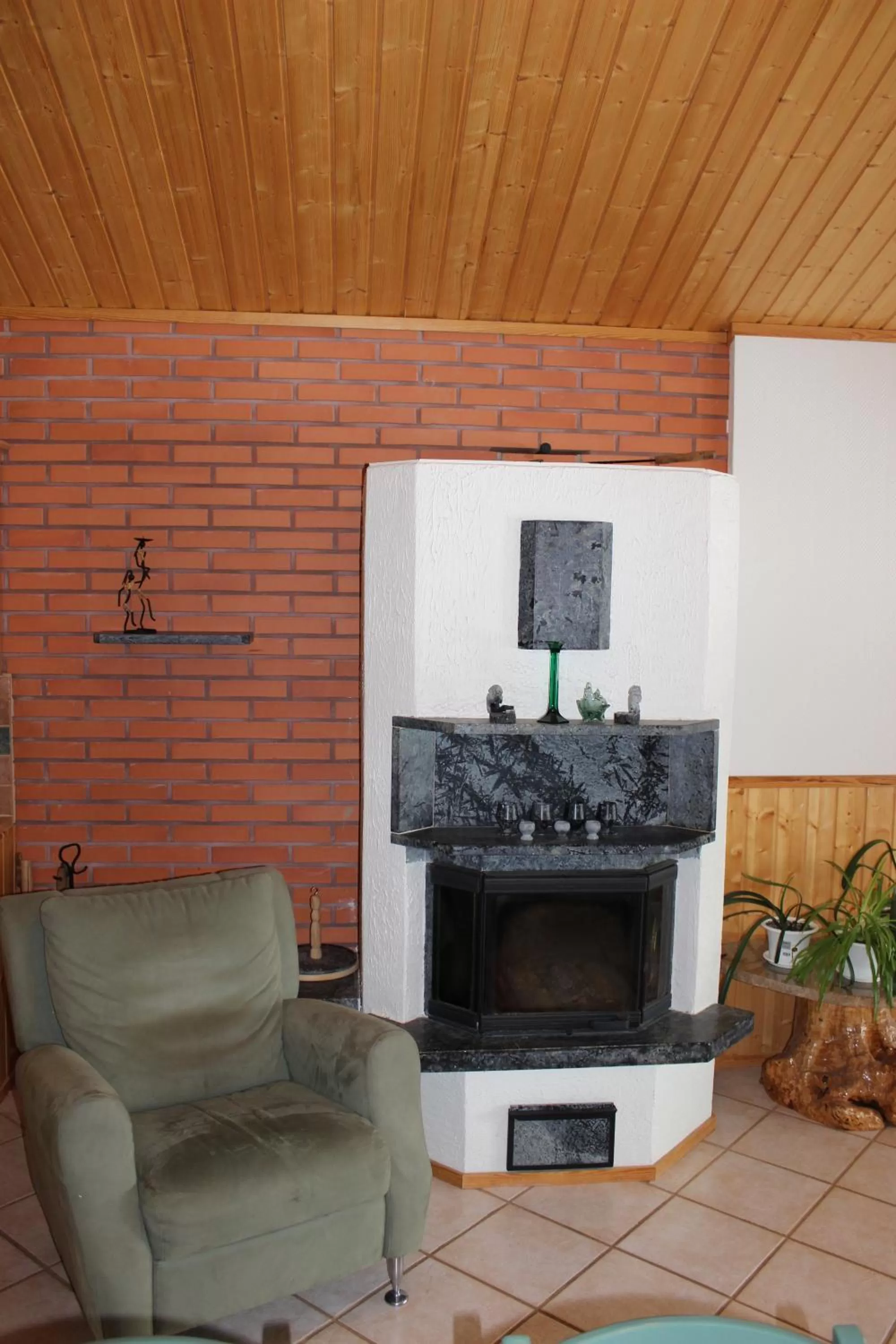 Seating area in B&B Lomamokkila