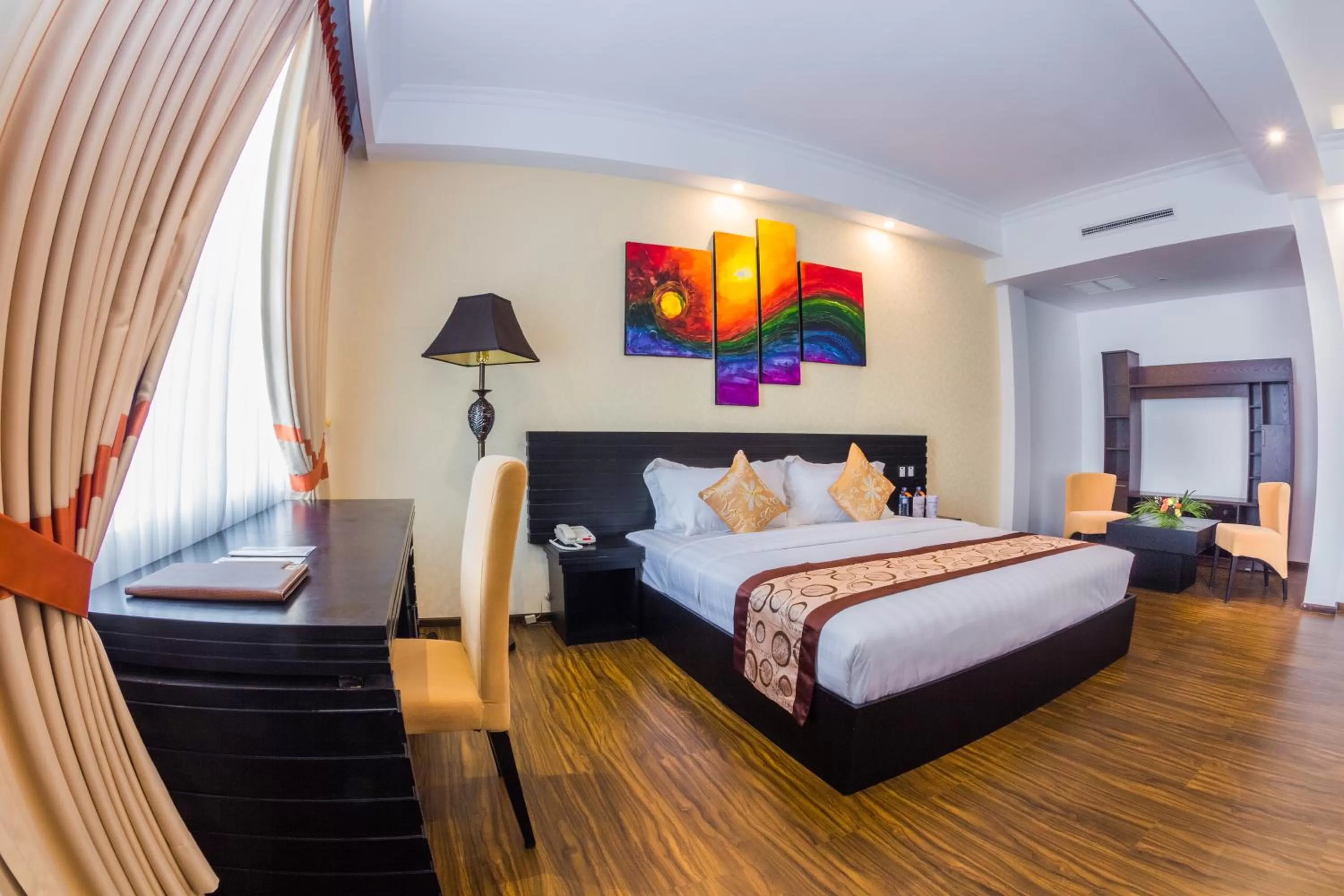 Bed in The Covanro Airport Hotel - Katunayake