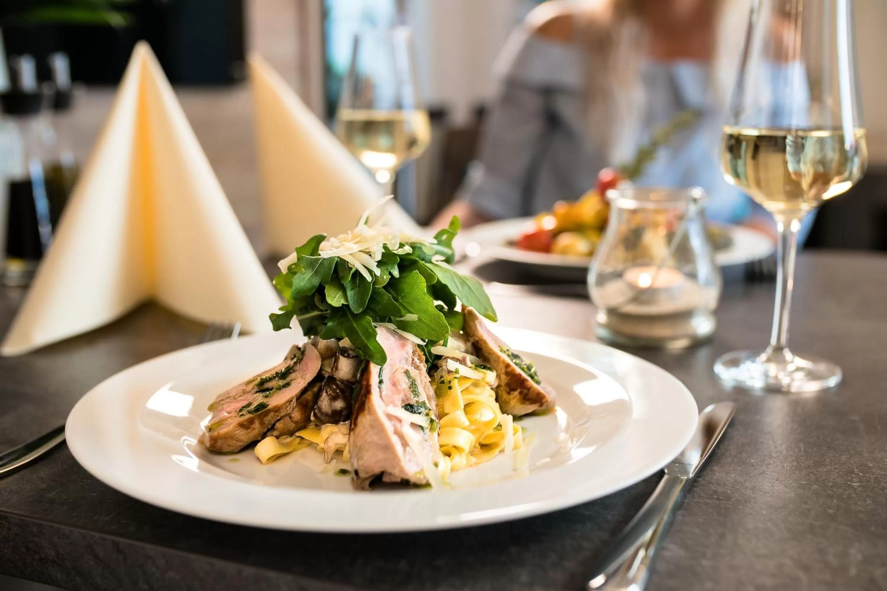 Restaurant/places to eat in AKZENT Apartmenthotel Residenz