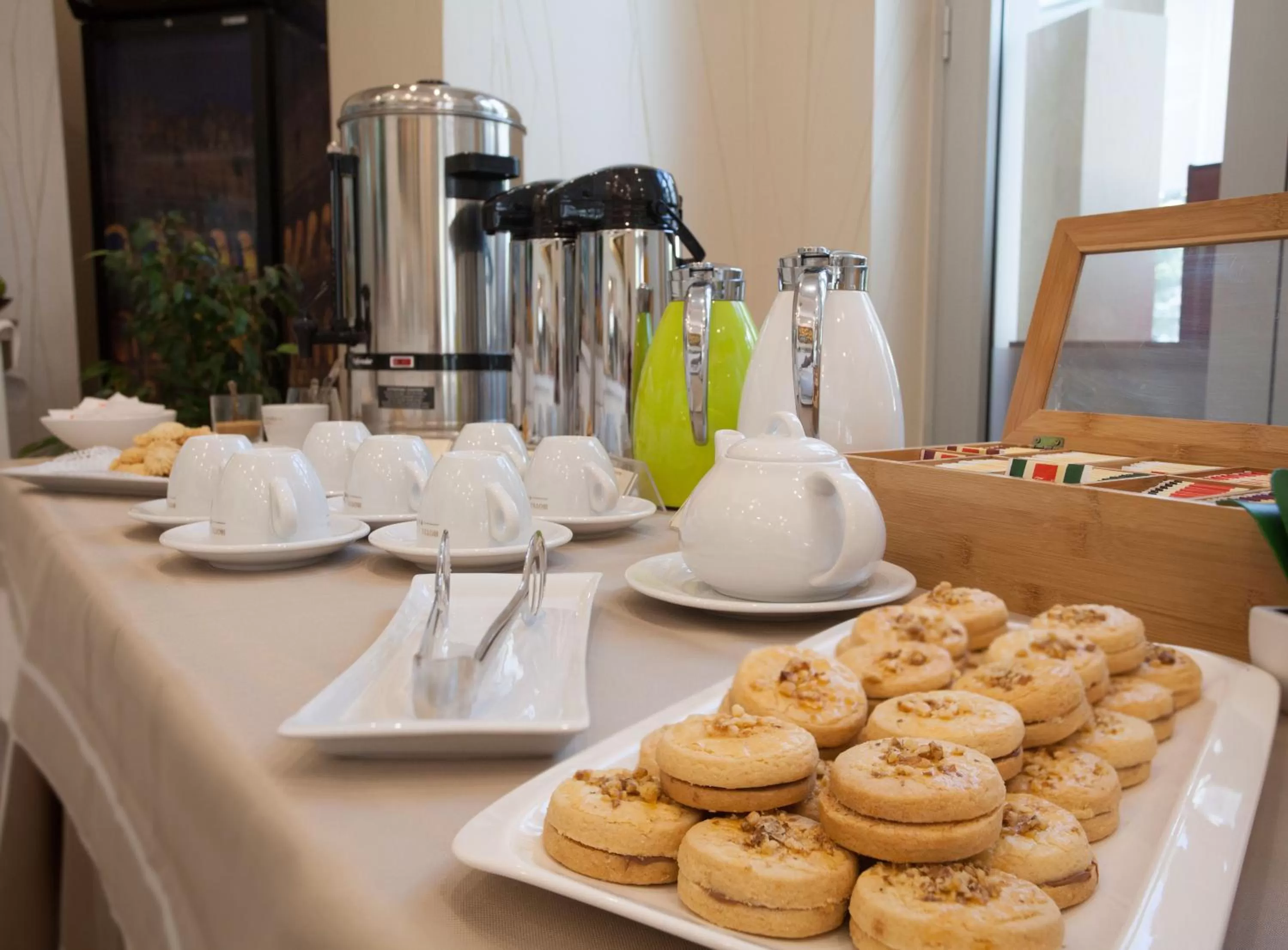 American breakfast in Hotel Colosseo Tirana
