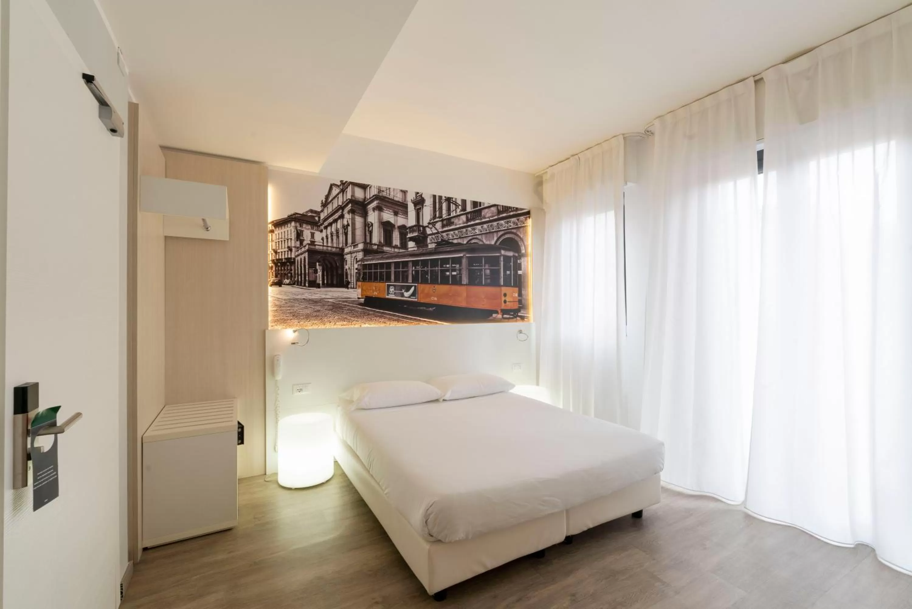 Bed in Kleos Hotel Milano Città Studi by Kleos Group Collection