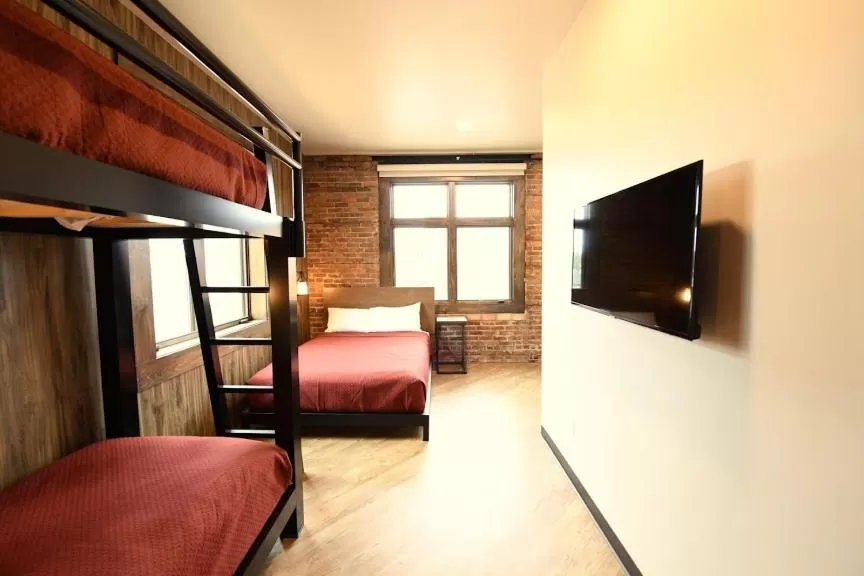 Bed in Crosby Lofts