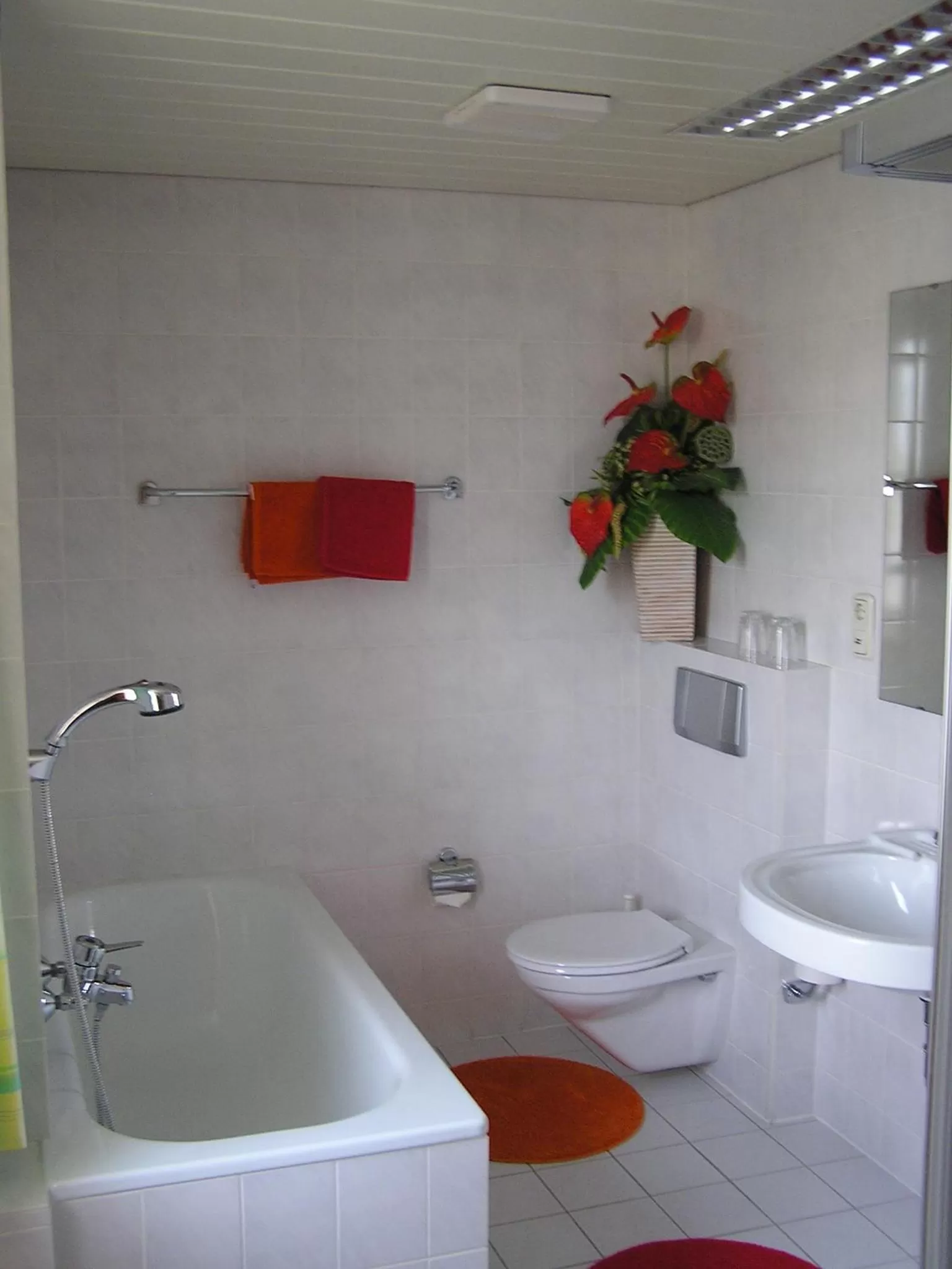 Bathroom in Hotel Falter