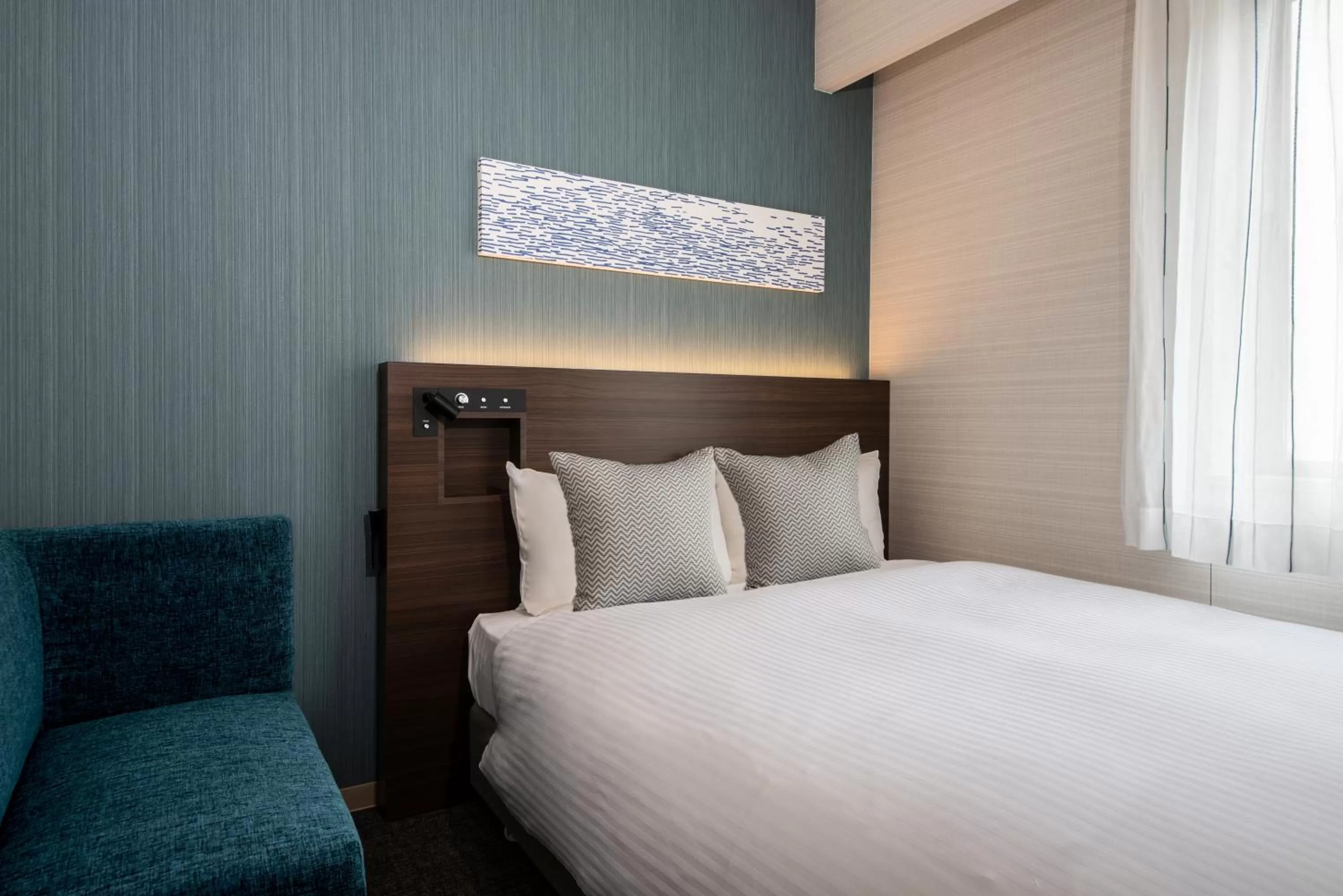 Bed in Hotel Vista Matsuyama