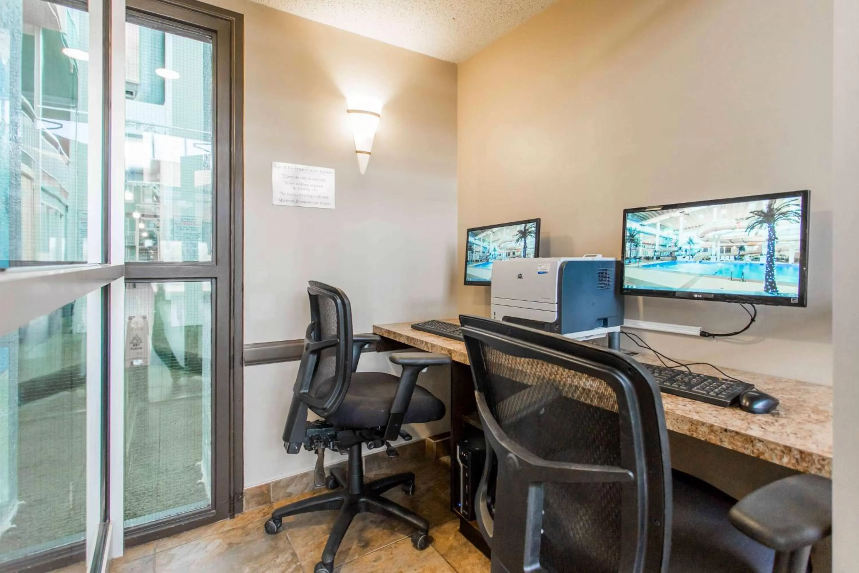 On site in Seven Oaks Hotel Regina