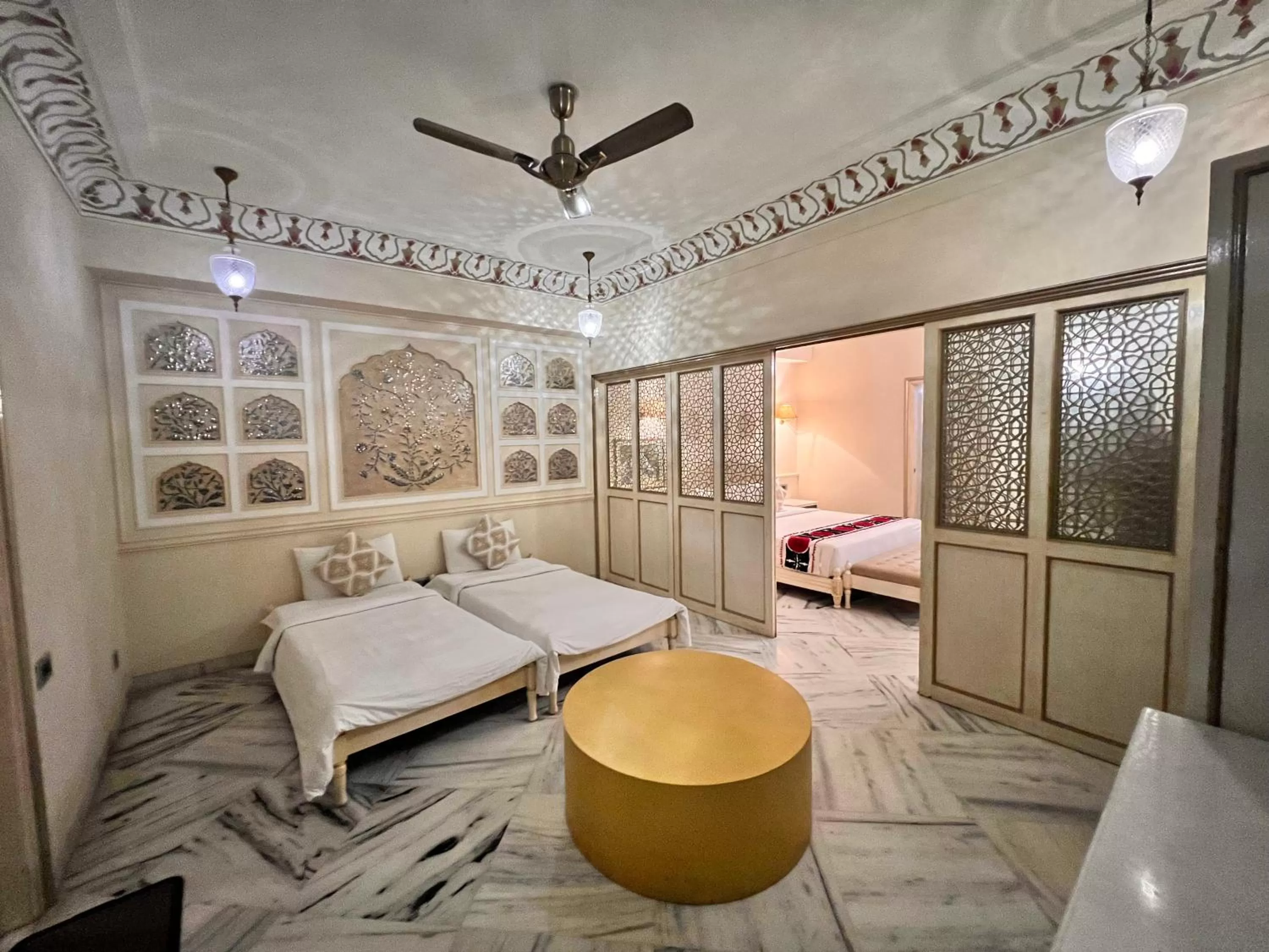 Bedroom, Bed in Laxmi Palace Heritage Boutique Hotel