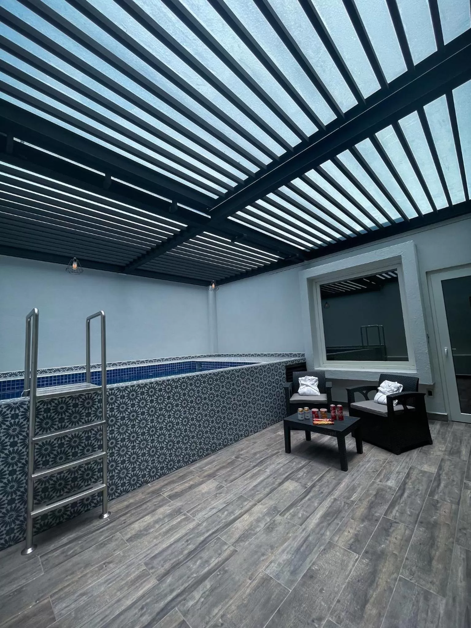 Balcony/Terrace, Bed in Fato Hotel