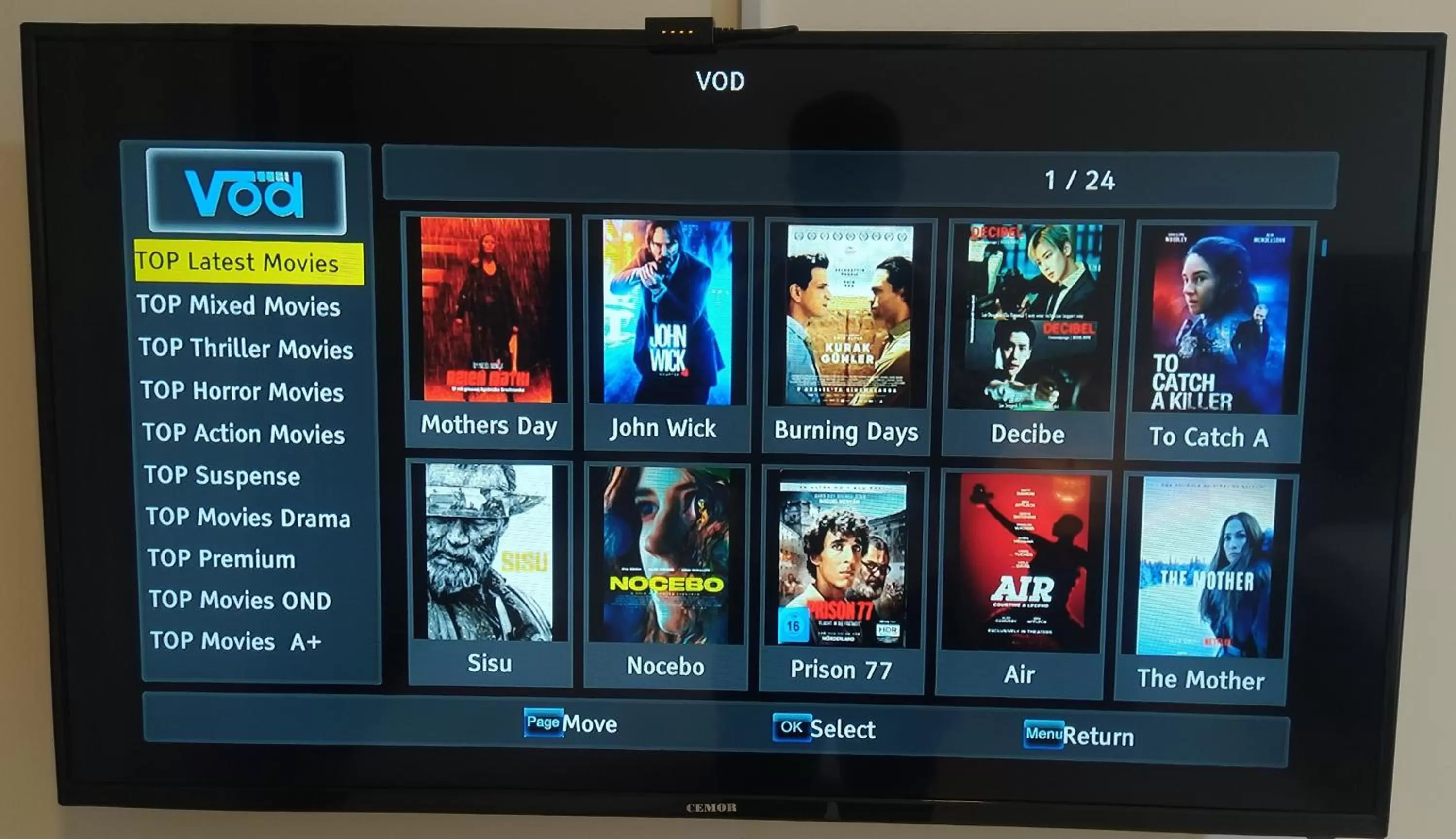 TV and multimedia in Rayan Hotel Suites