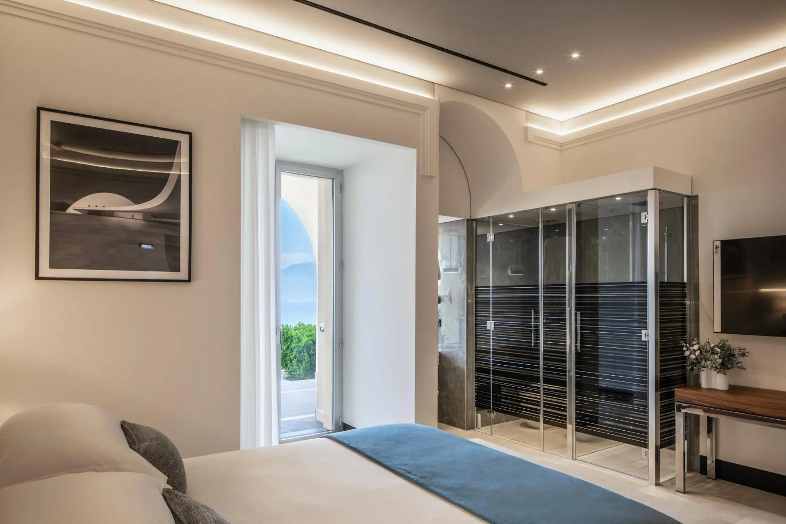 Bedroom, Bed in Grand Hotel Angiolieri