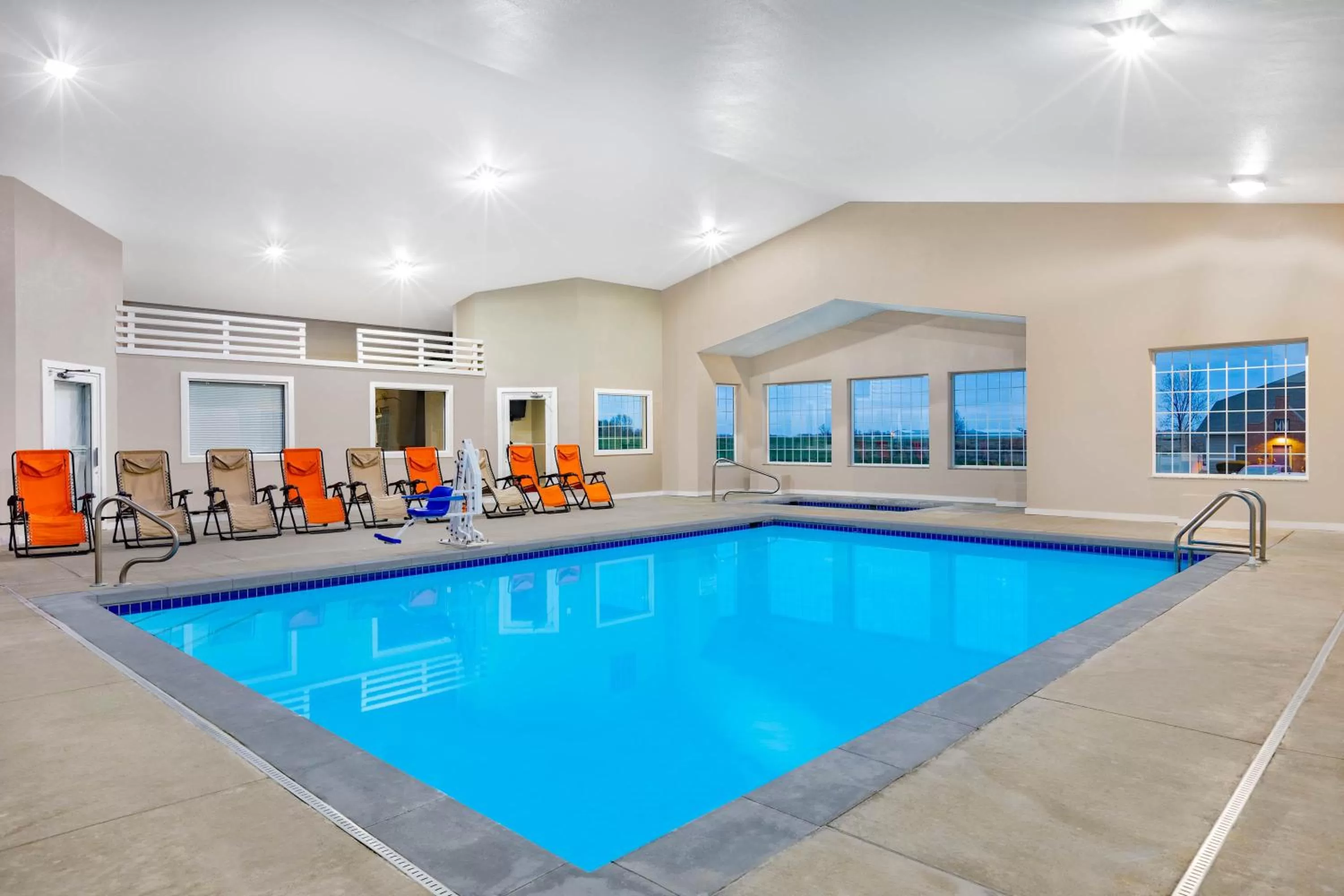 Swimming pool in AmericInn by Wyndham Pella