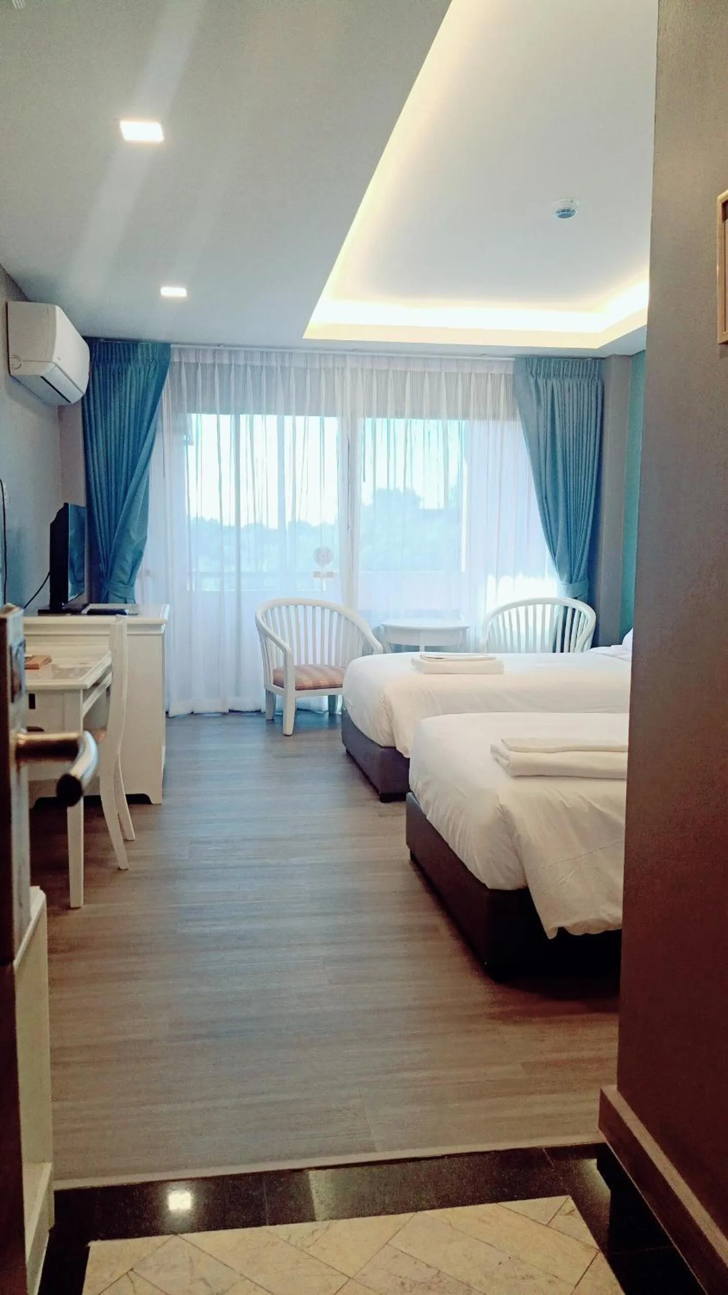 Bed in Chiangmai Gate Hotel