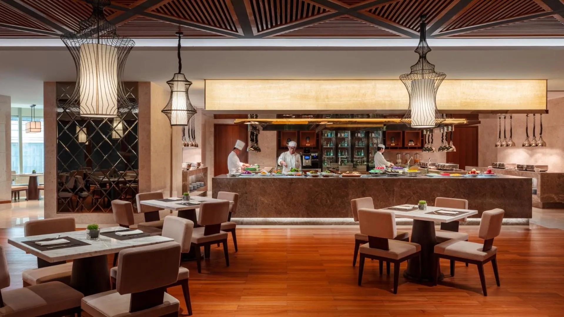 Breakfast in Courtyard by Marriott Yinchuan