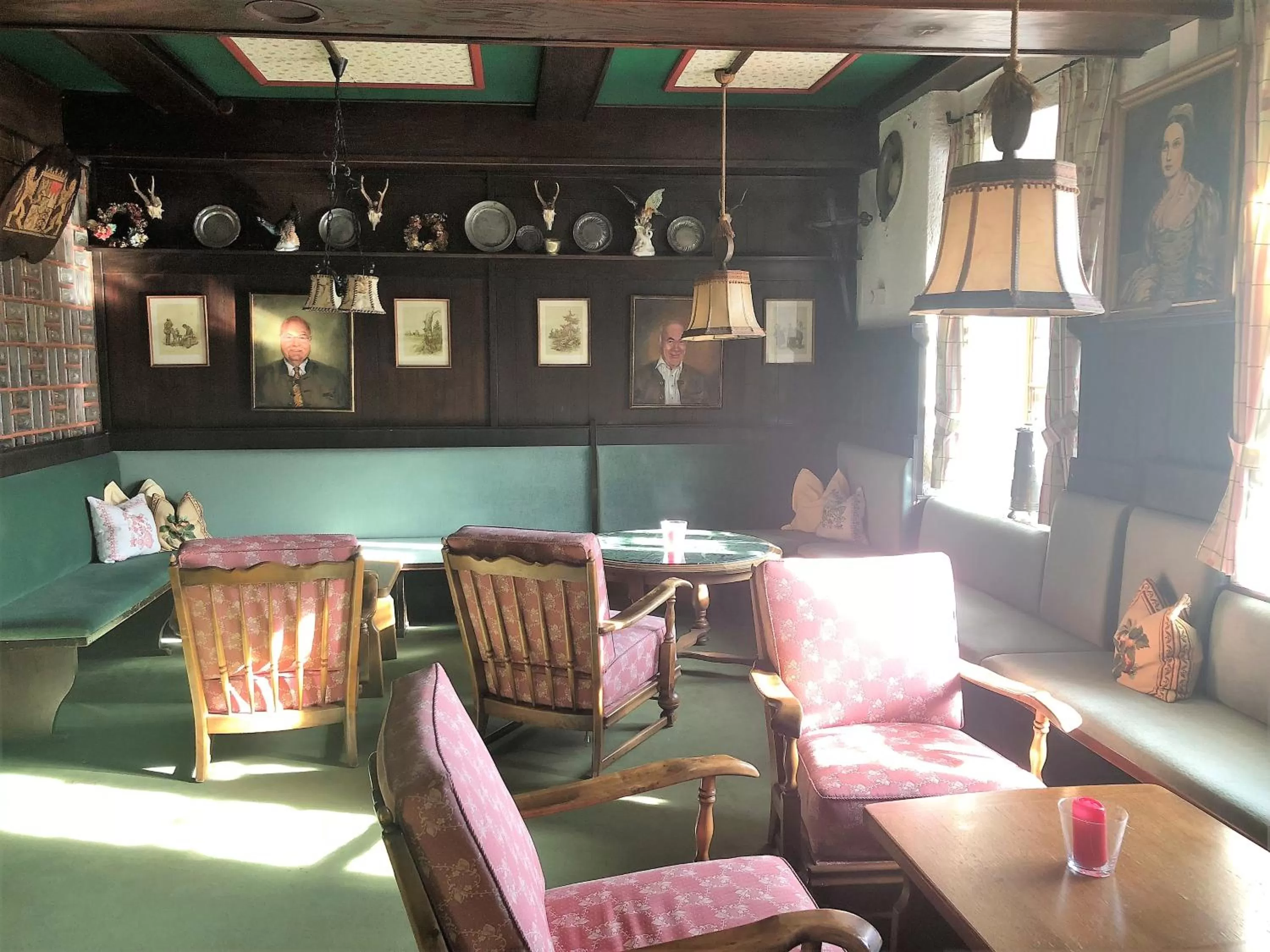 Lobby or reception in Hotel Vier Jahreszeiten