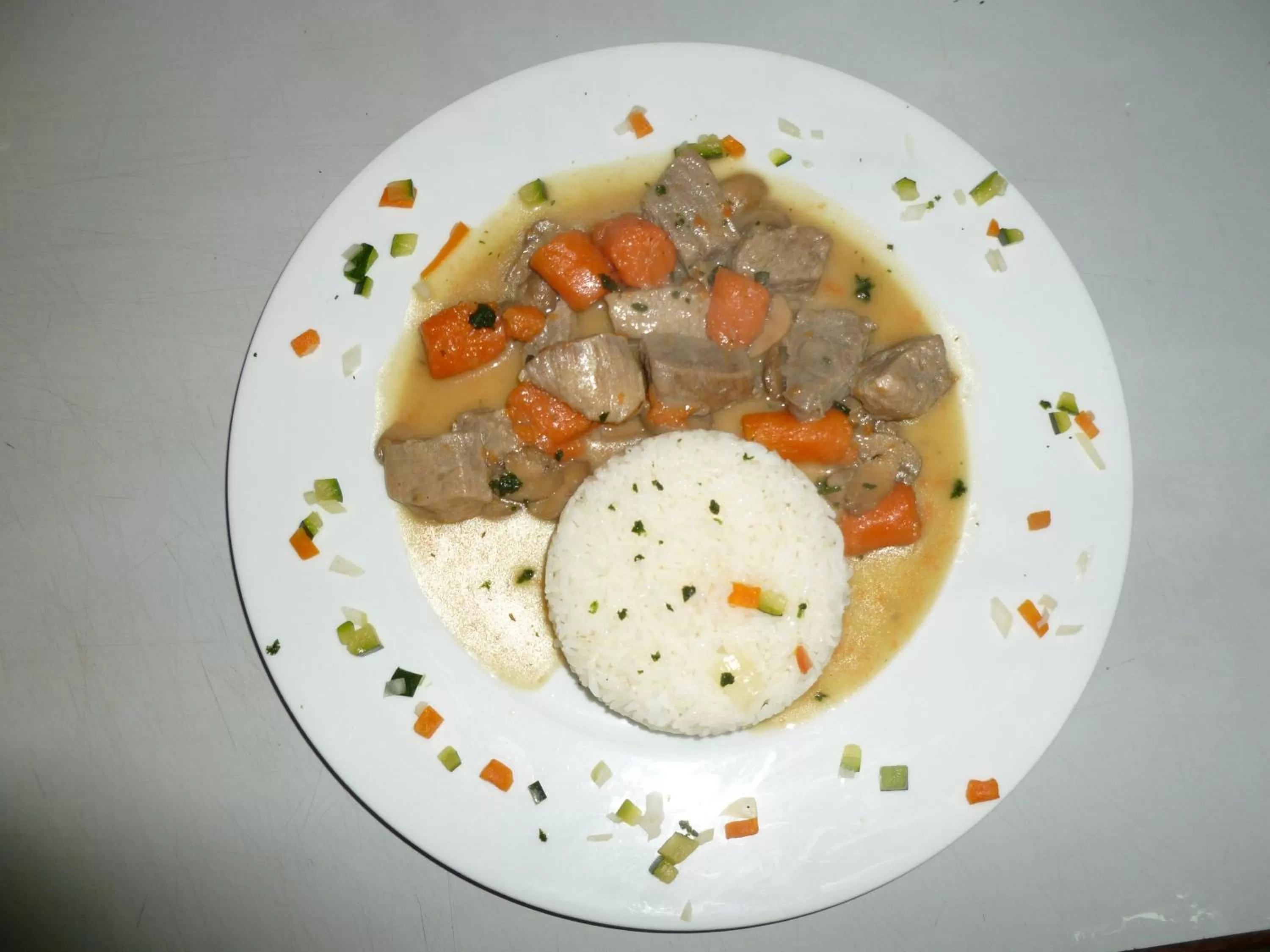 Food and drinks in Hotel Le Marly