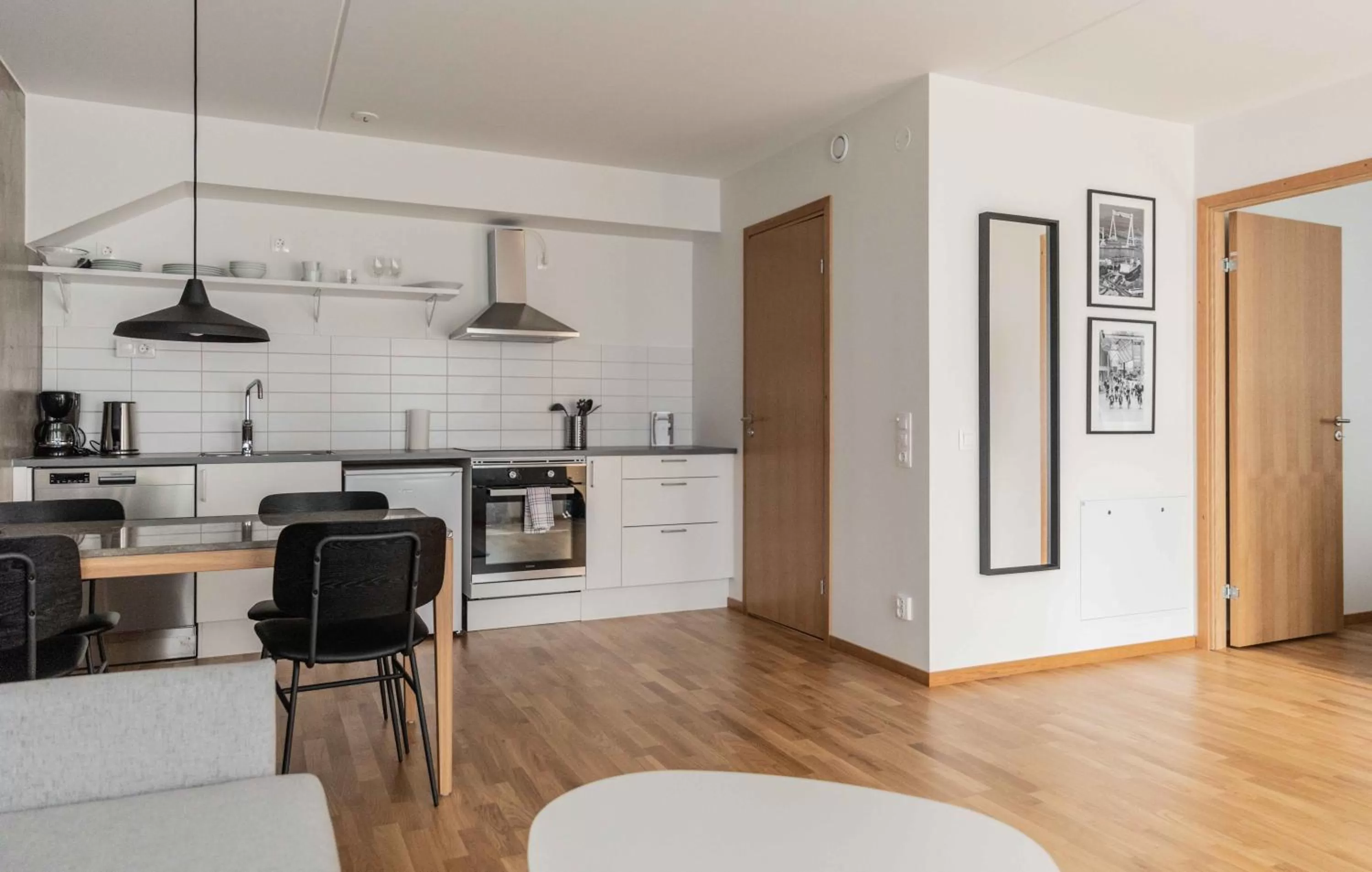 kitchen in The More Hotel Västra Hamnen