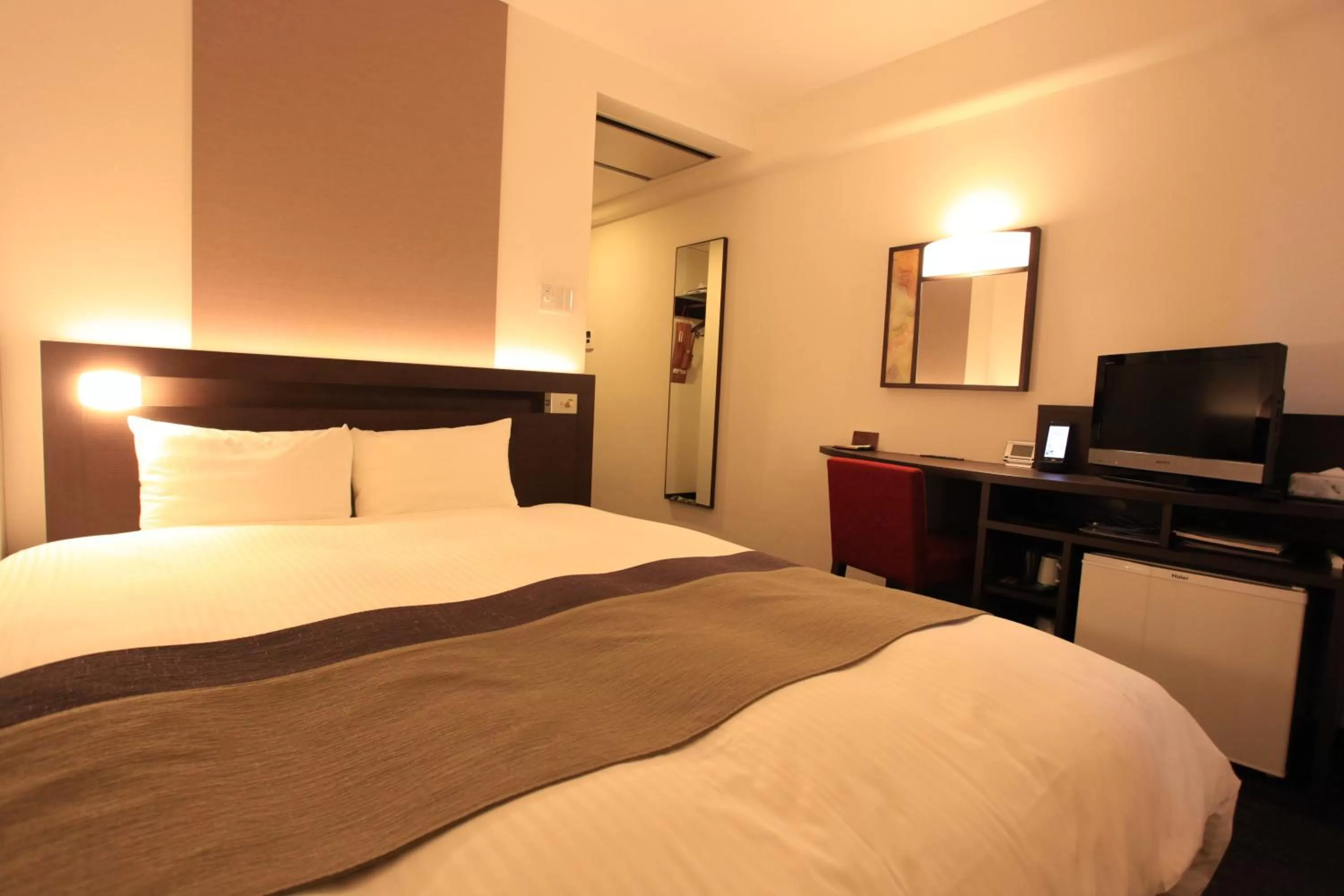 Bed in Urban Hotel Kyoto