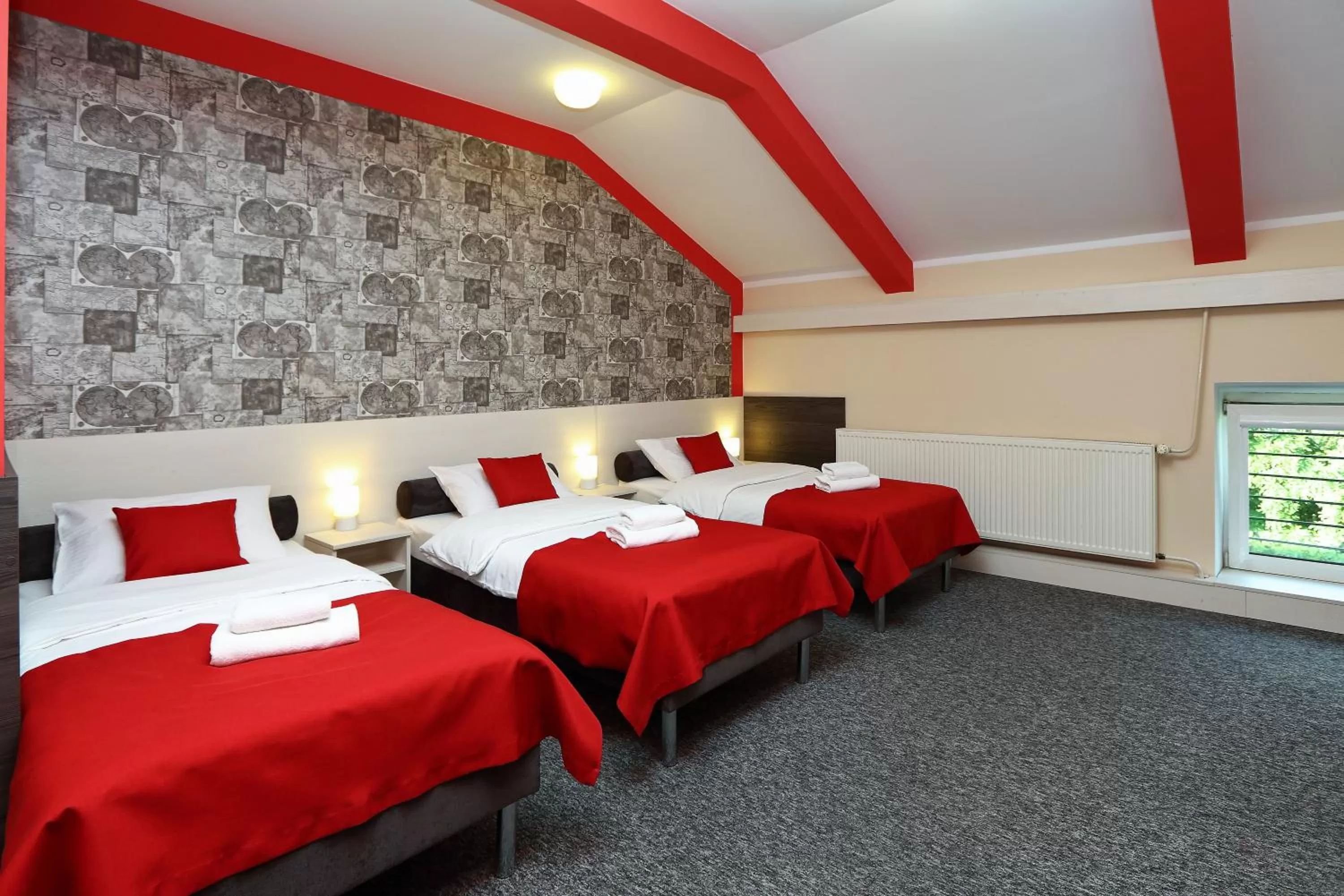 Bed in Hotel Przystanek Torun