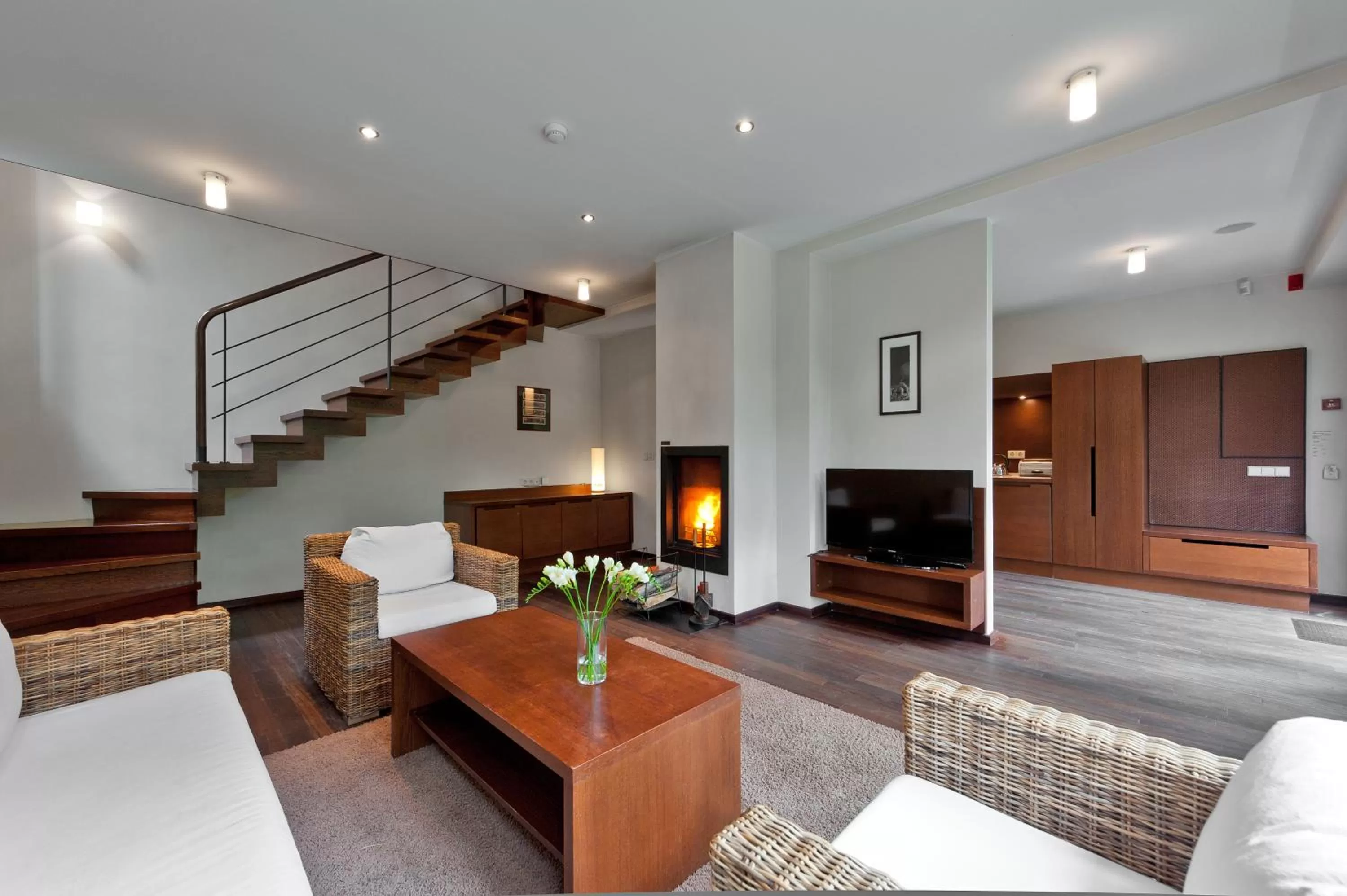 Living room in Belvilis Hotel