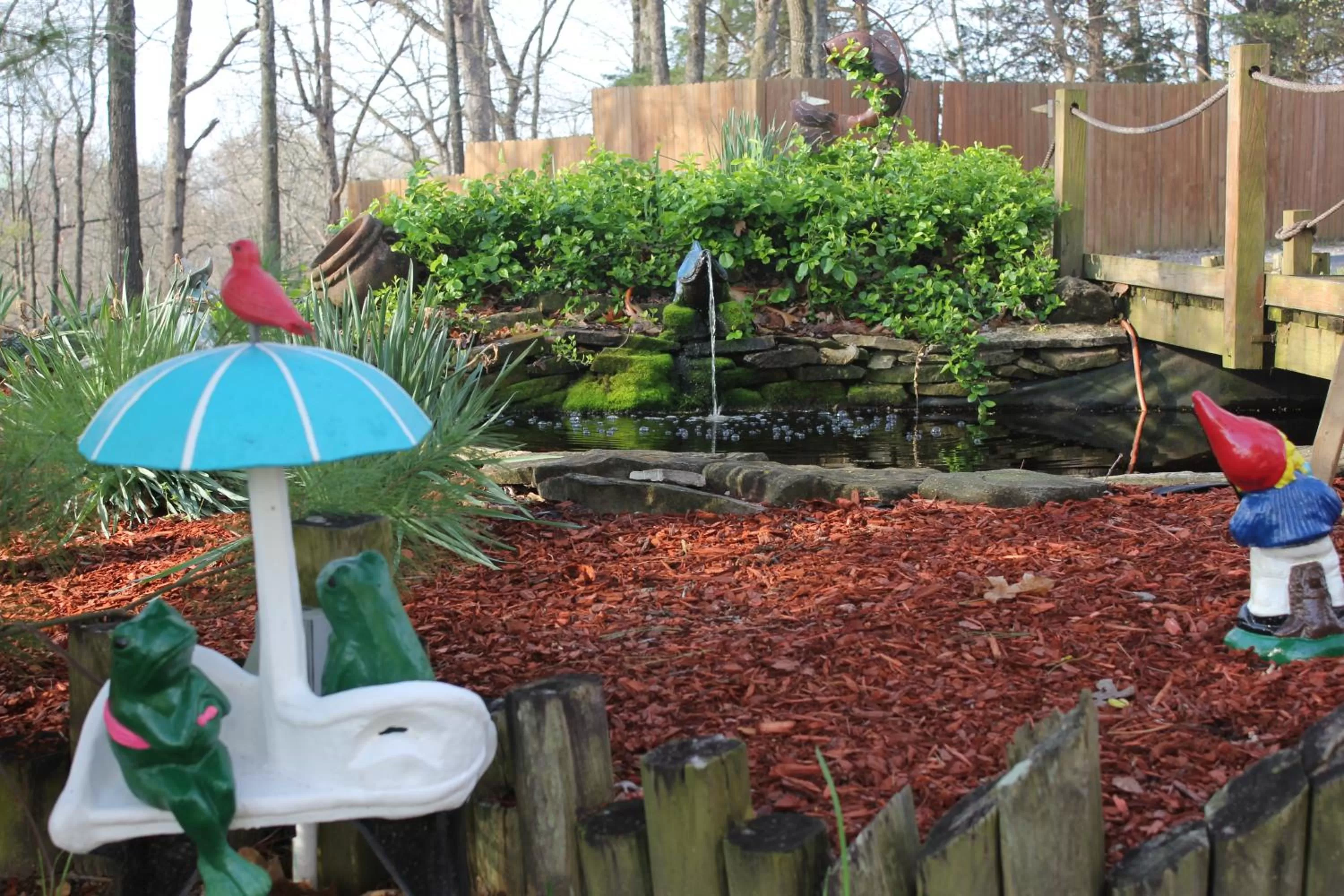 Garden in Shady Acre Inn and Suites