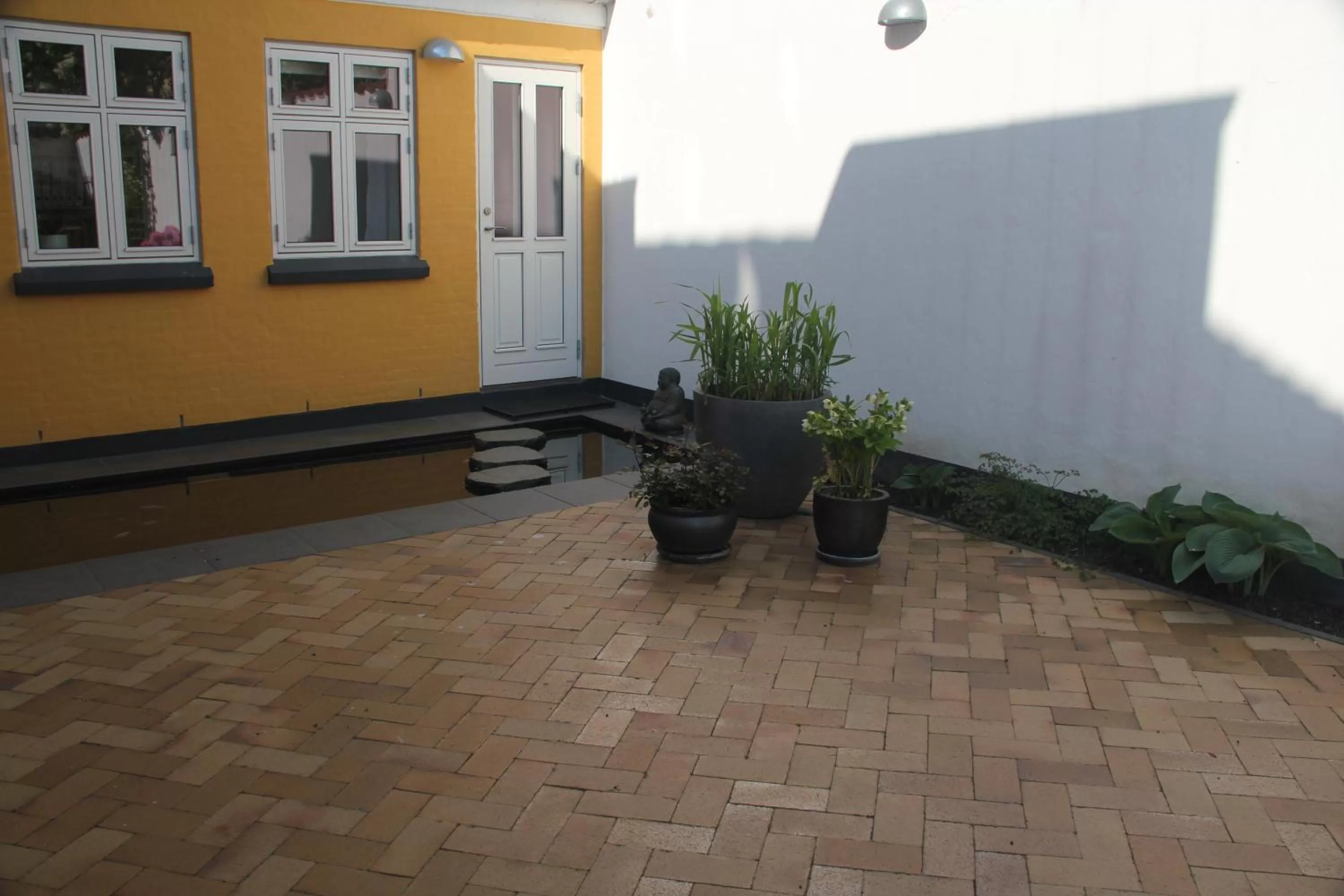 Patio in Odense City B&B