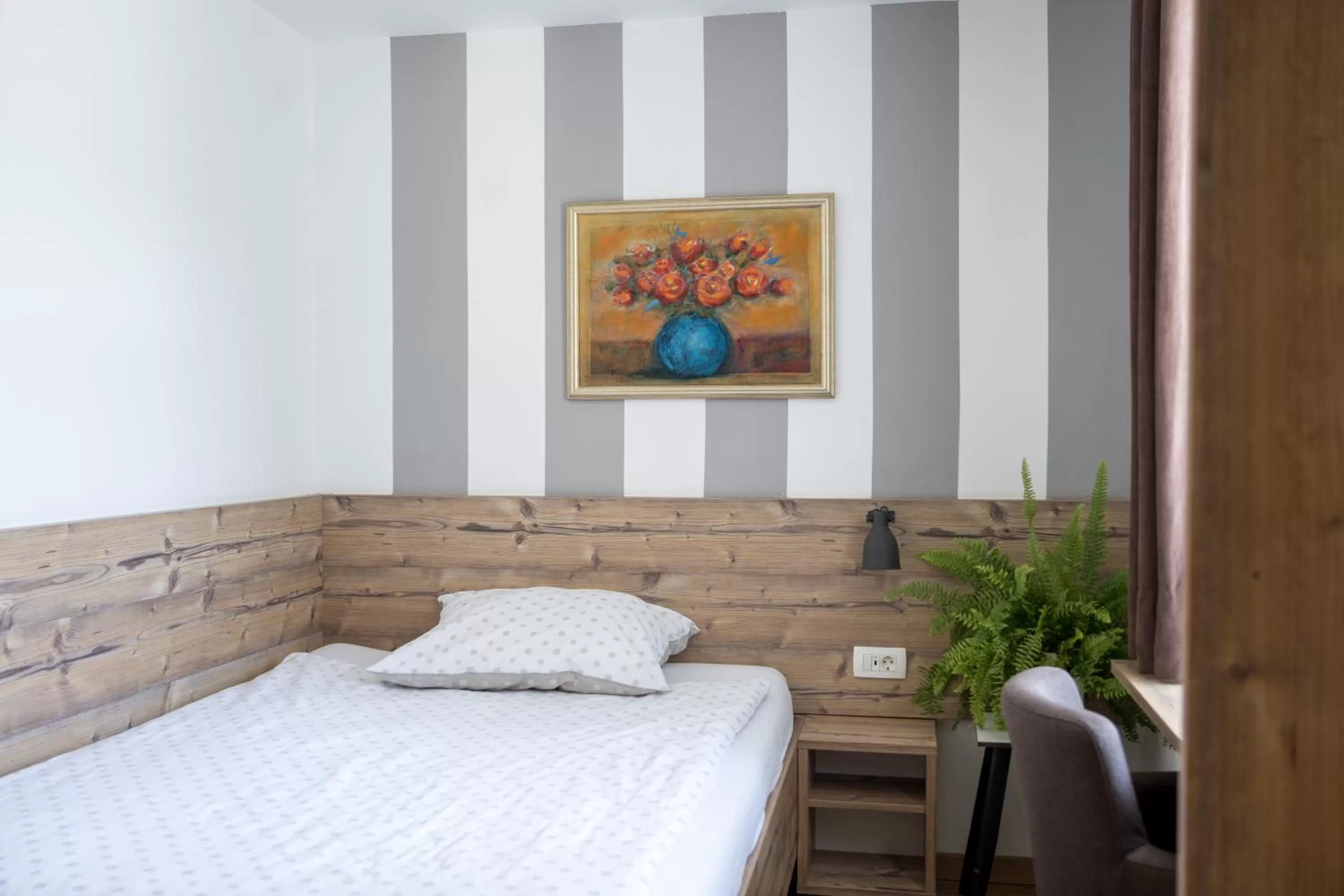 Bed in Hiša Poljana Rooms