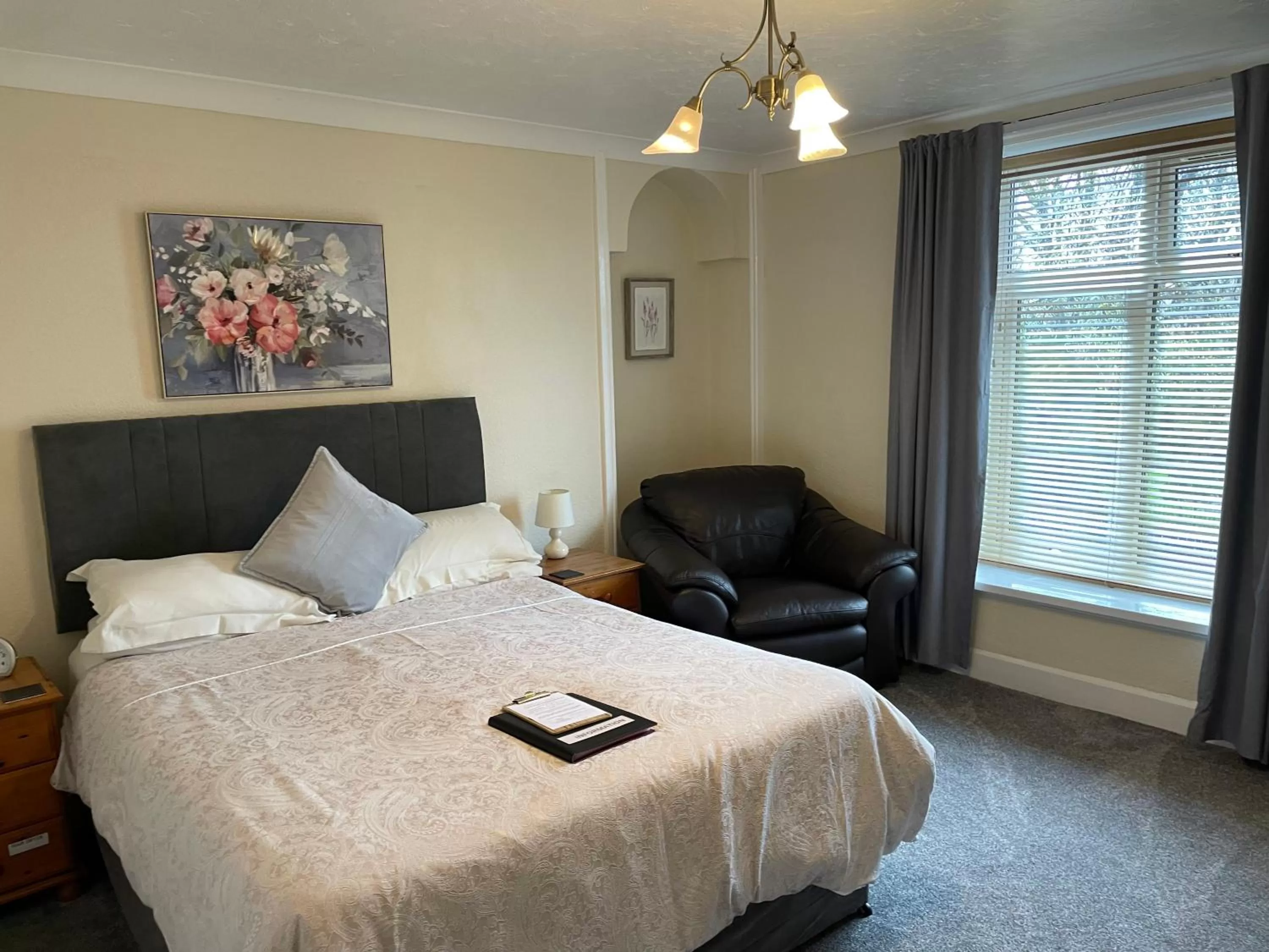 Bed in Bron Menai Guest House