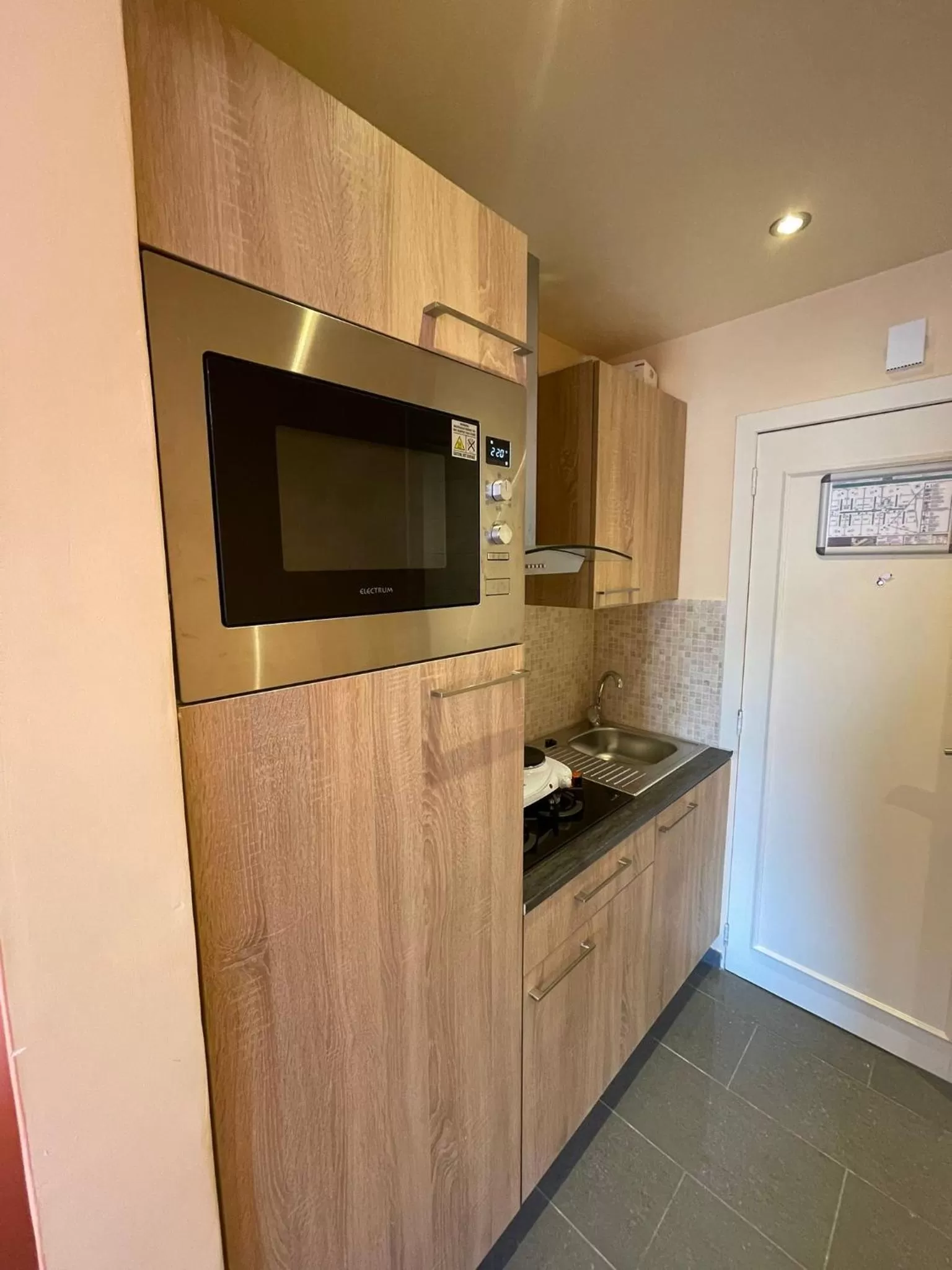 Kitchen or kitchenette in Residence la Fraisiere