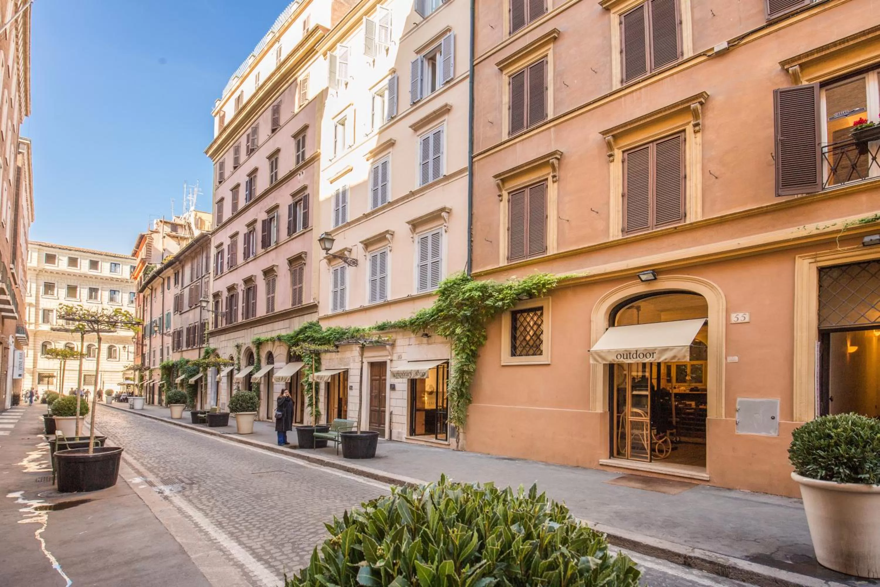 Property building in The Spanish Suite Via di Ripetta