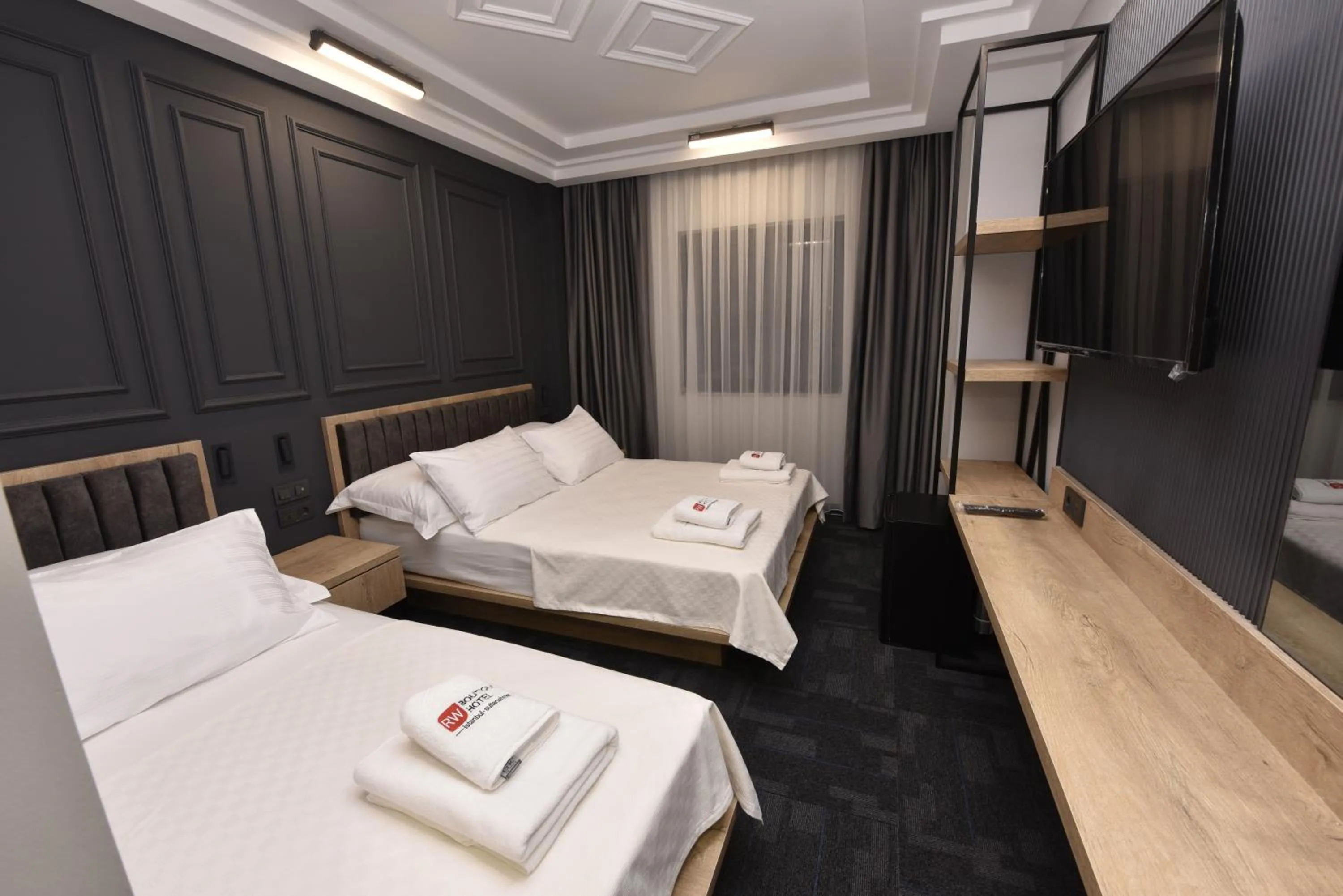 Photo of the whole room, Bed in RW BOUTIQUE HOTEL