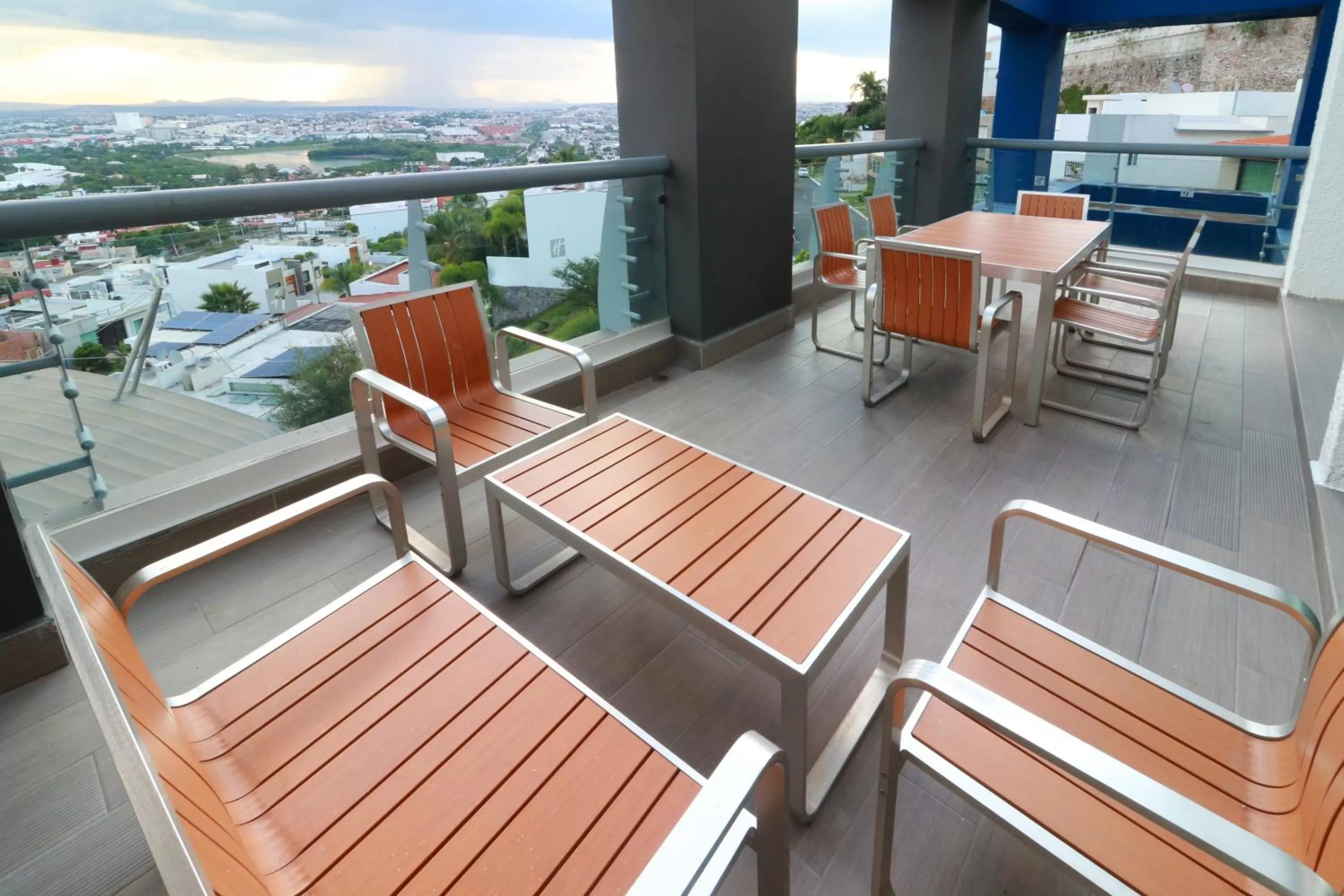 Balcony/Terrace in Holiday Inn Queretaro Zona Diamante by IHG