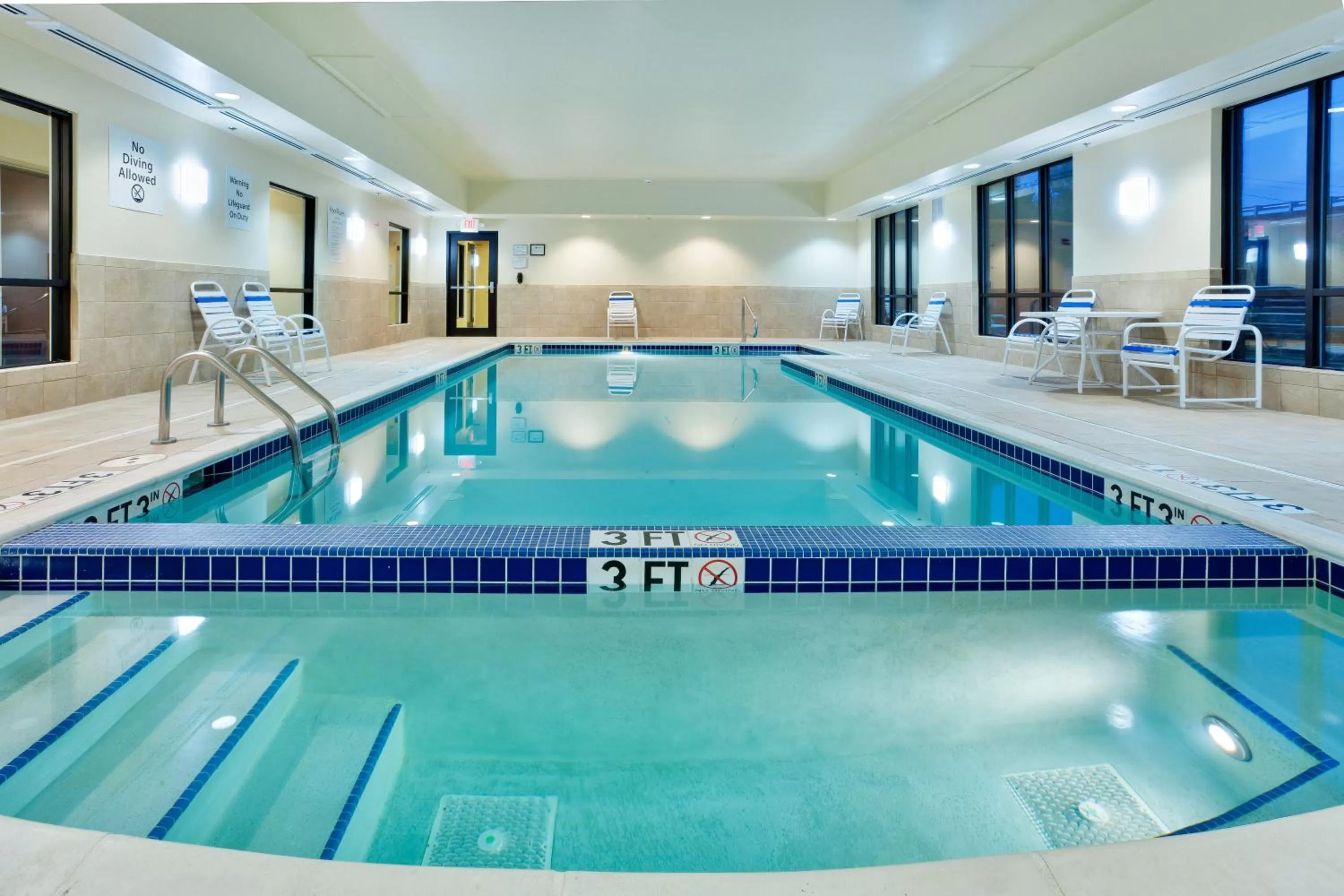 Swimming pool in Holiday Inn Express & Suites White Haven - Poconos by IHG