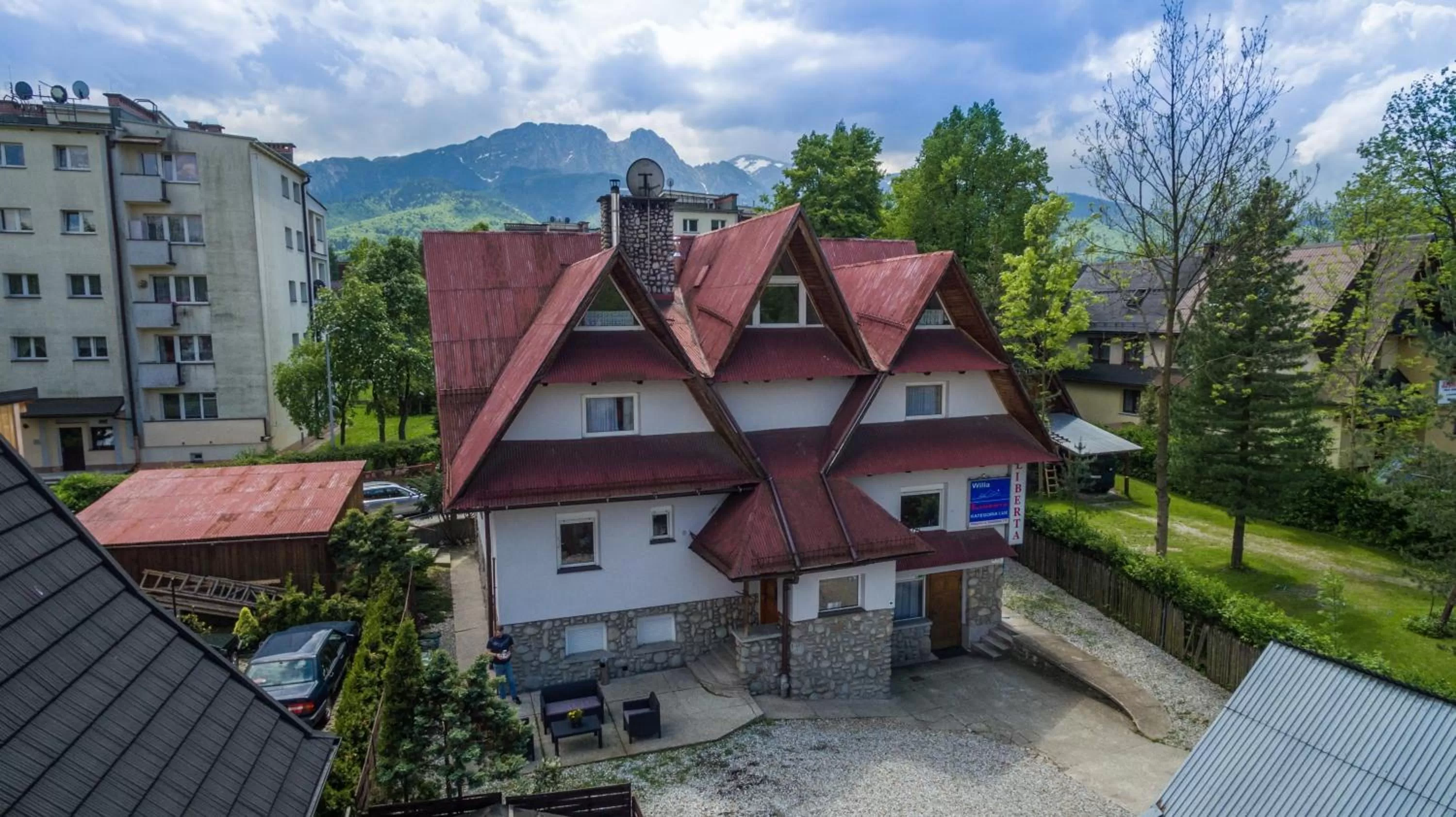 Property building in Liberta INN - Pokoje Gościnne