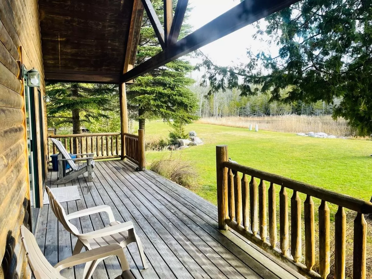 Patio in Drummond Island Resort
