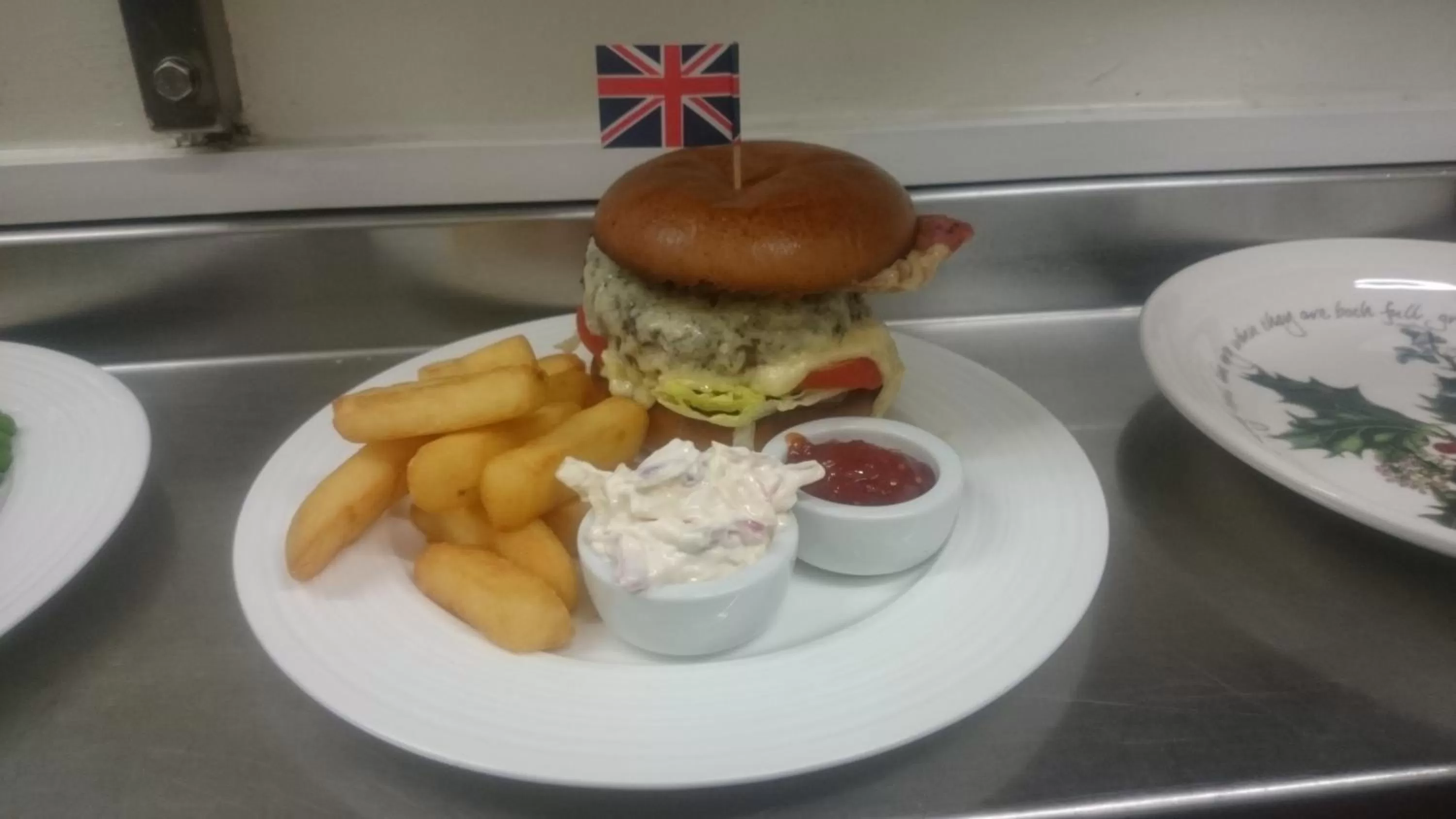 Food close-up in George and Dragon Ashbourne