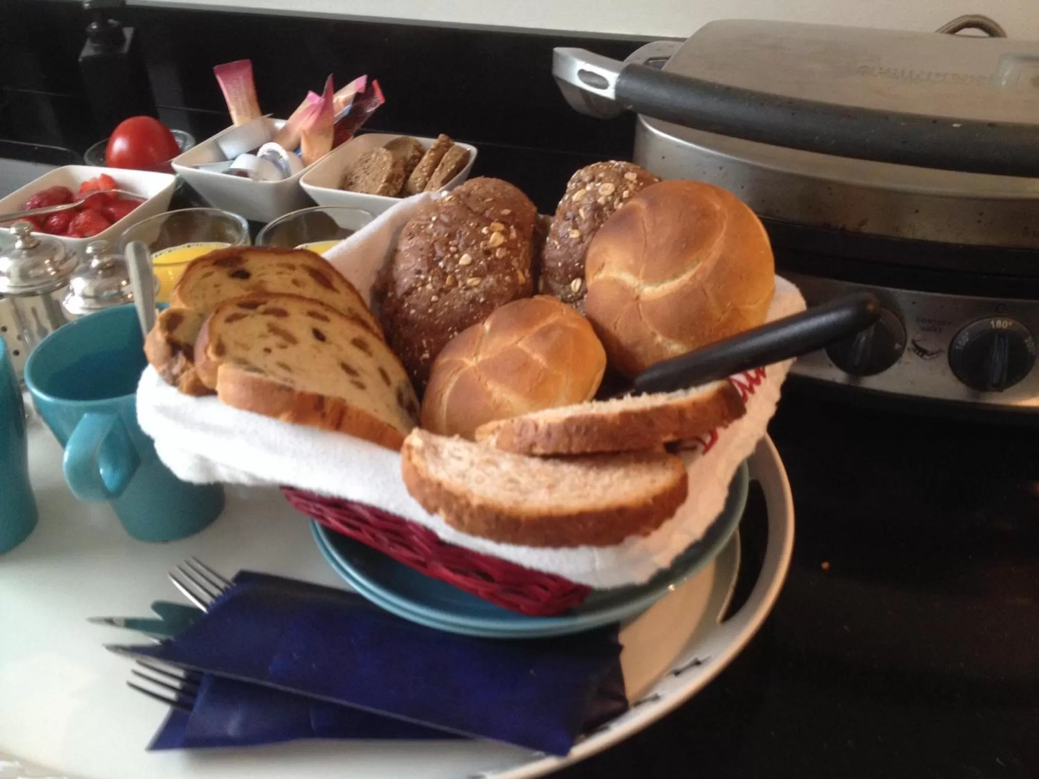 Food and drinks in Bed and Breakfast Azzurro