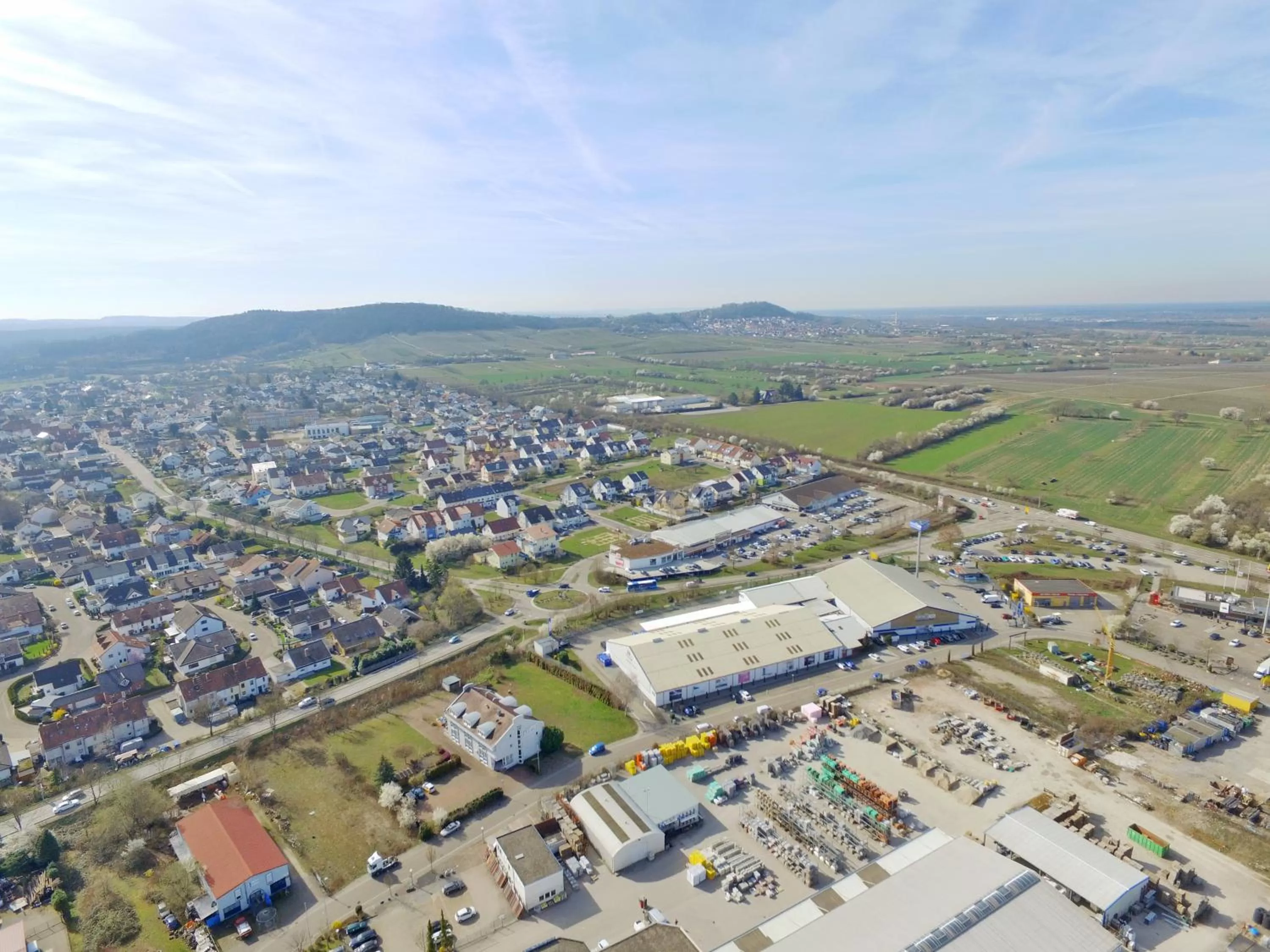 Bird's eye view in Hotel Kick