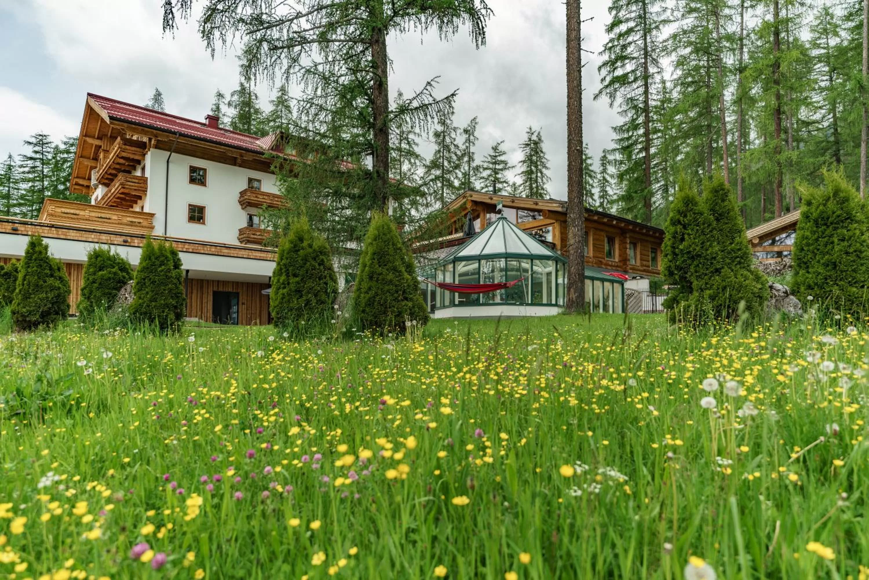 Property building in Naturhotel Lärchenhof