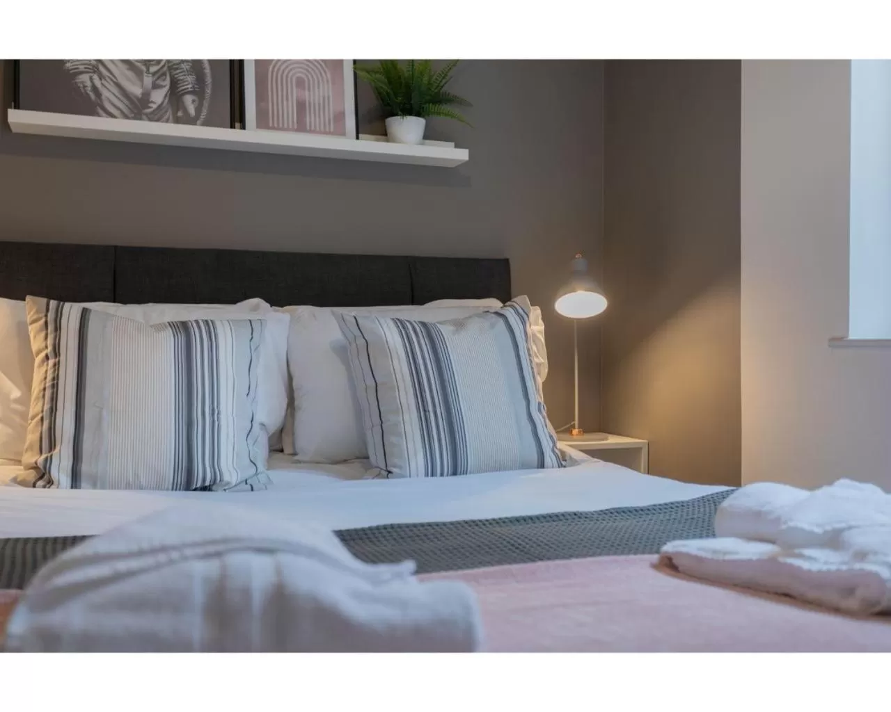 Bedroom in Central Belfast Apartments Camden Street