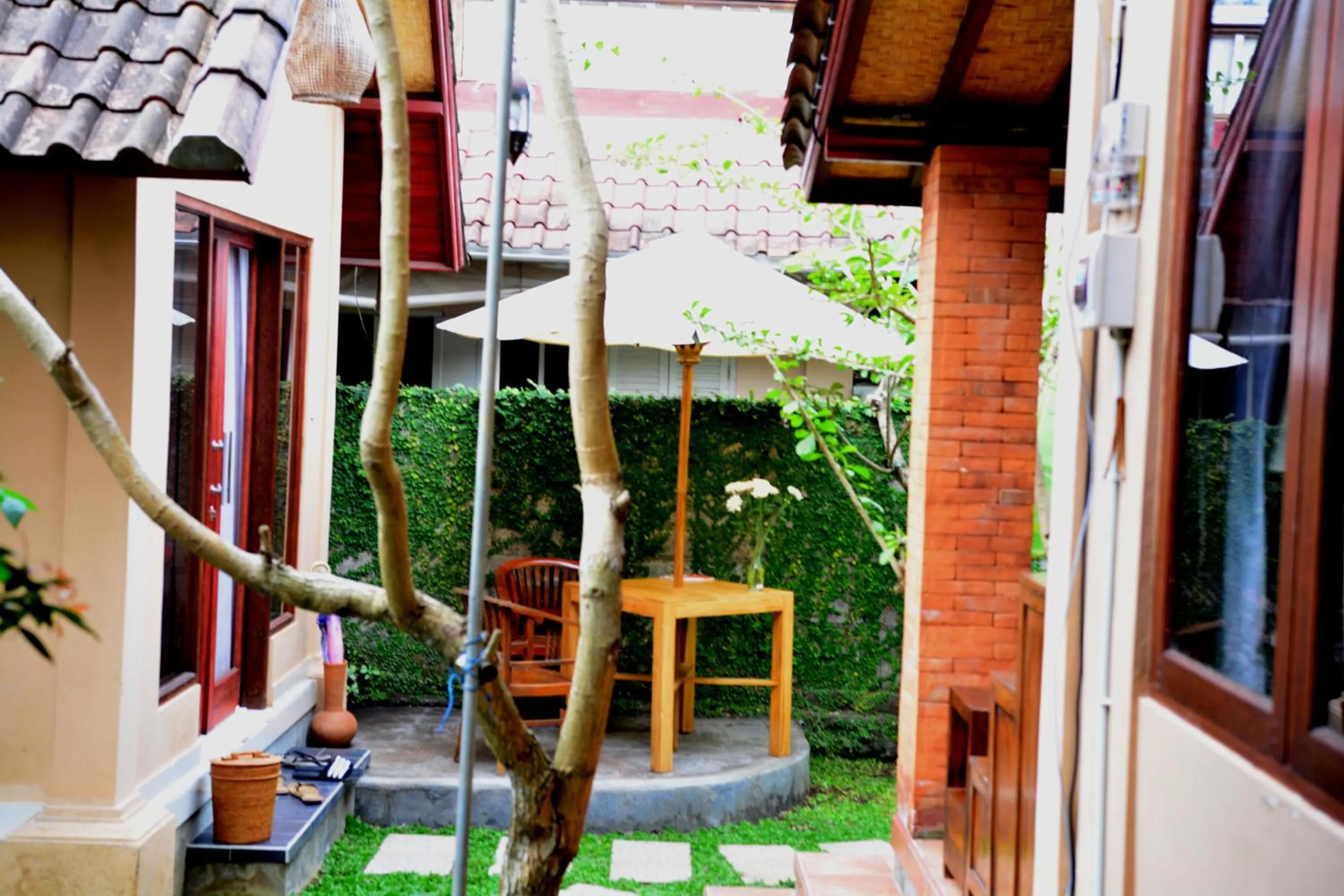 Garden view in Griya Sriwedari