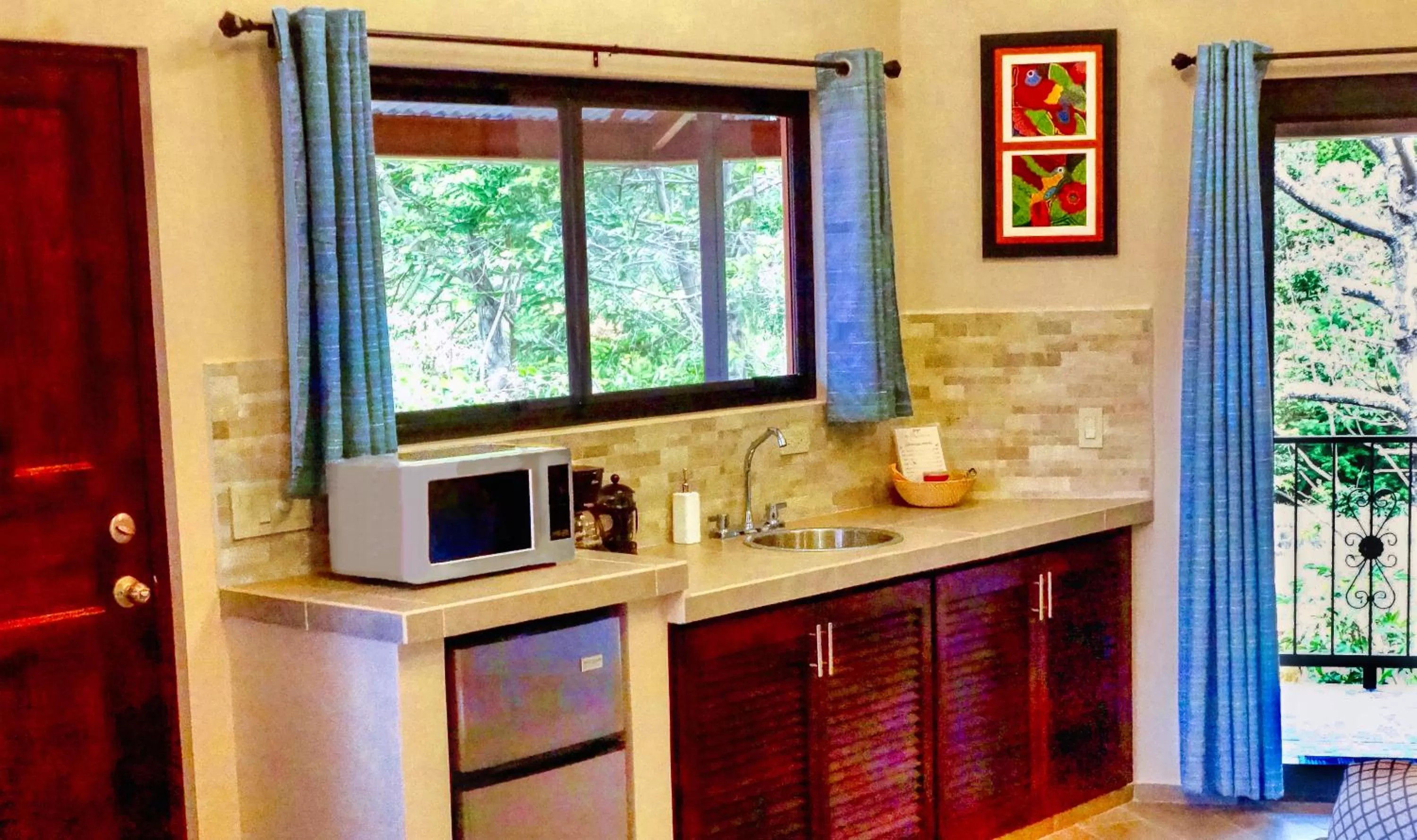 Patio in Boquete Garden Inn