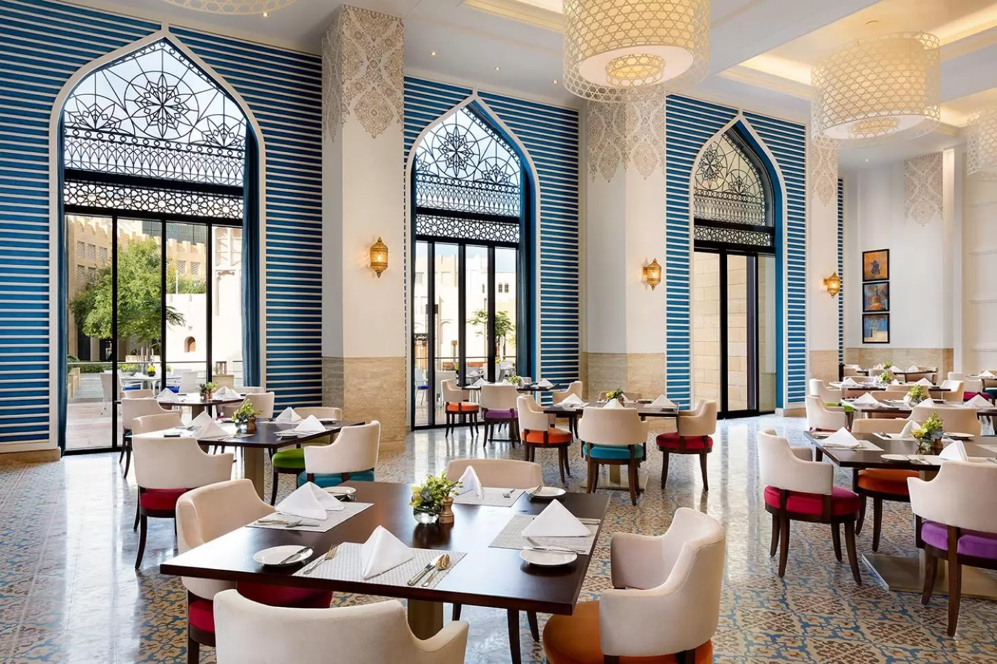 Restaurant/places to eat in Al Najada Doha Hotel by Tivoli