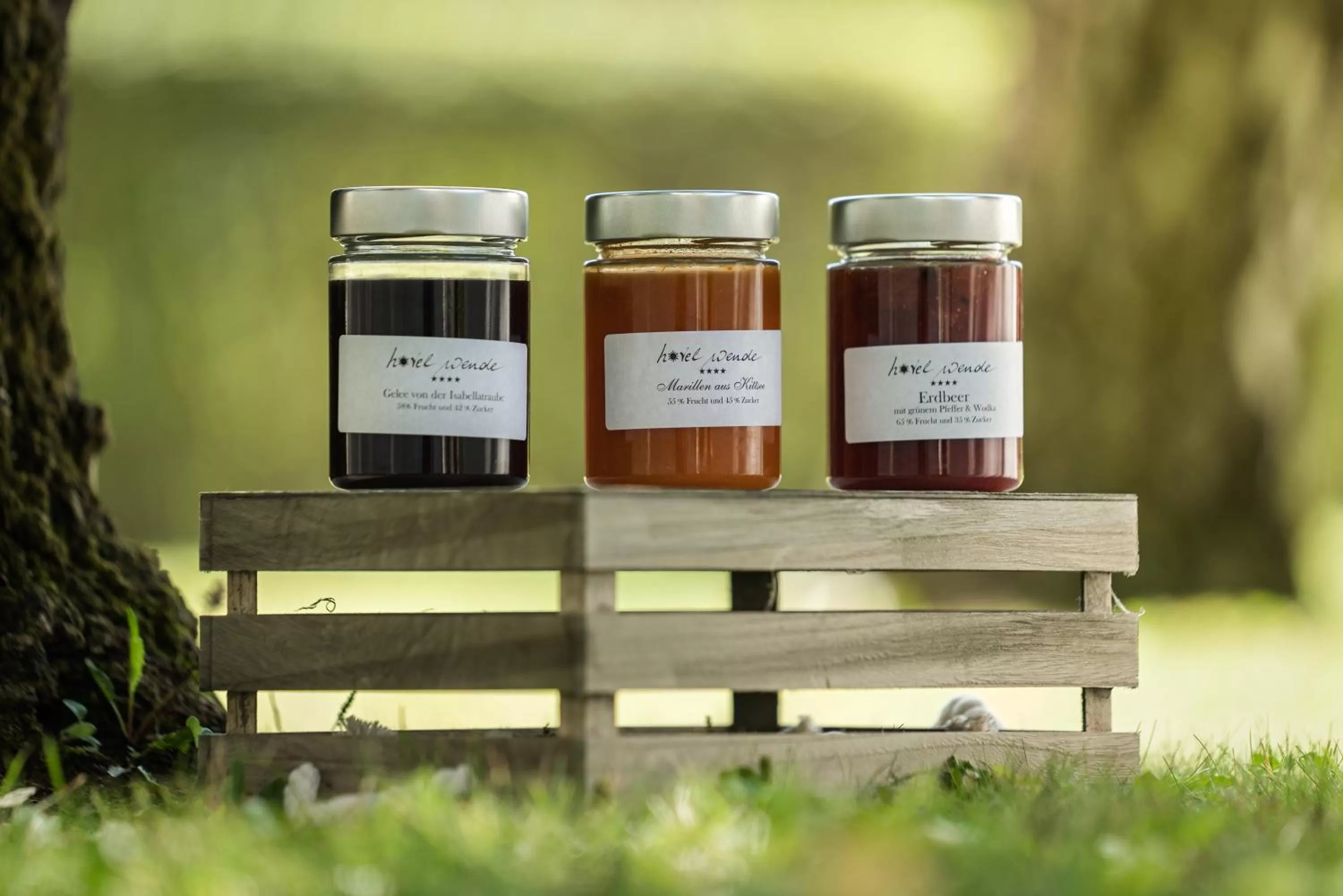 Food close-up in Hotel Wende