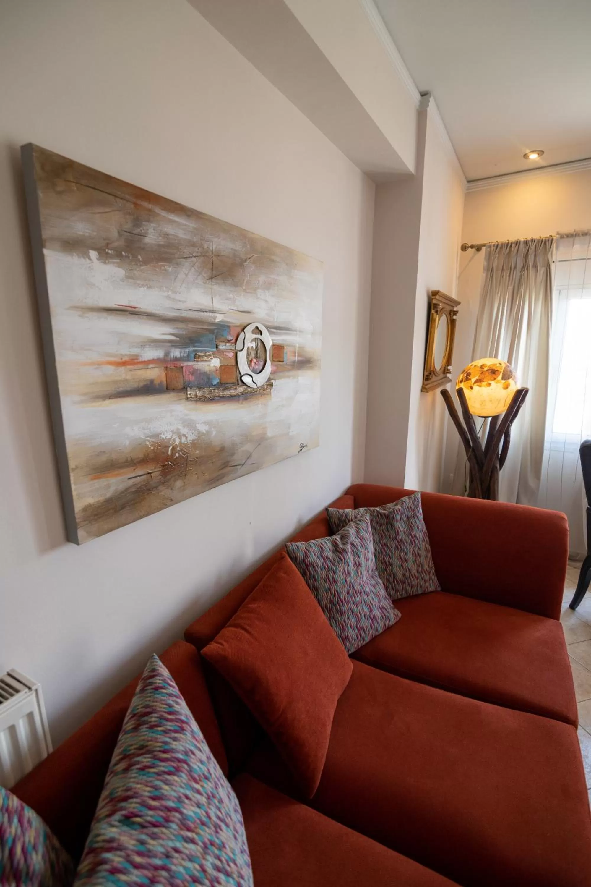 Living room in Votsalakia Hotel & Luxury Apartments