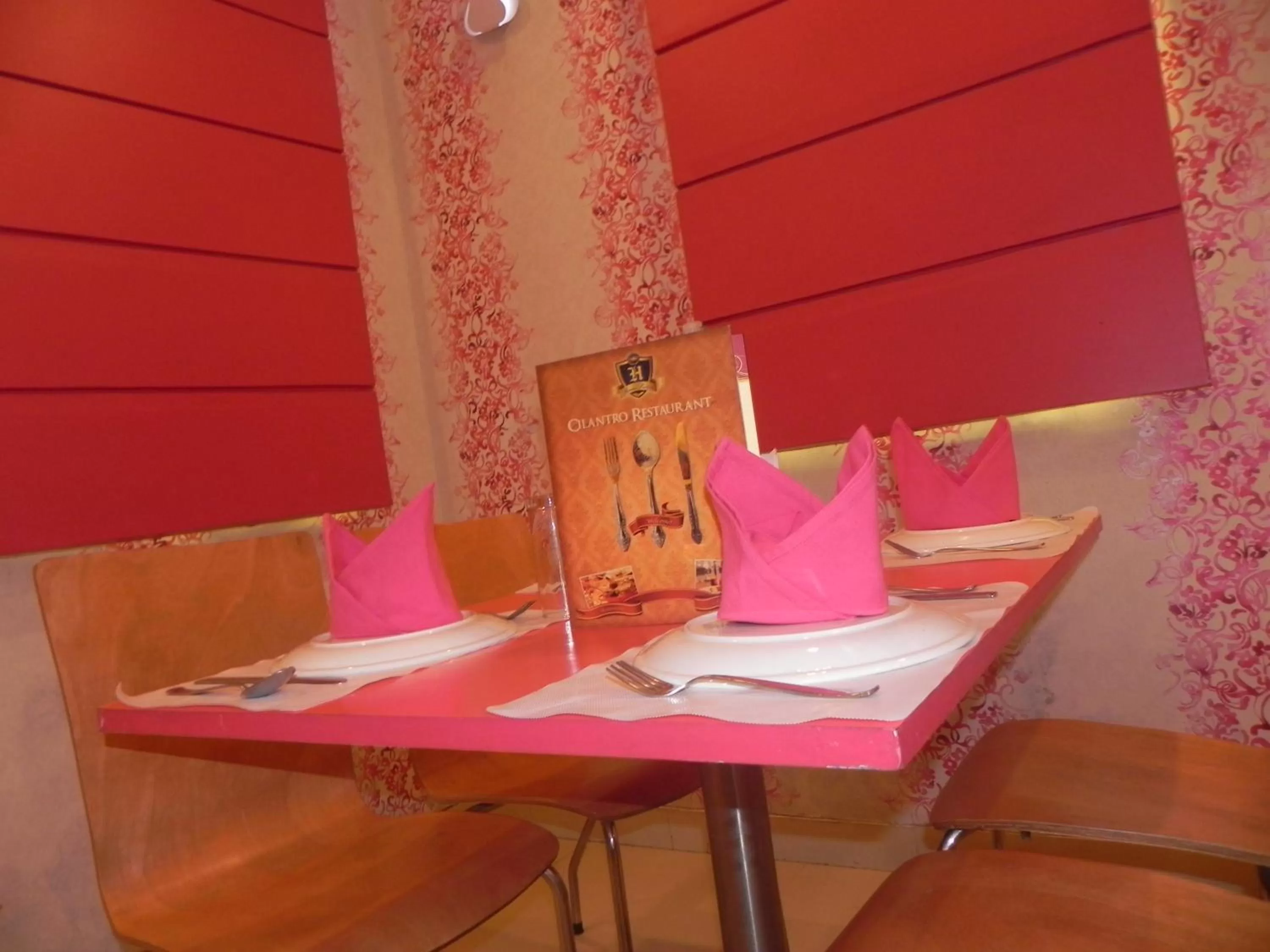 Dining area in Hotel Rivera Palace