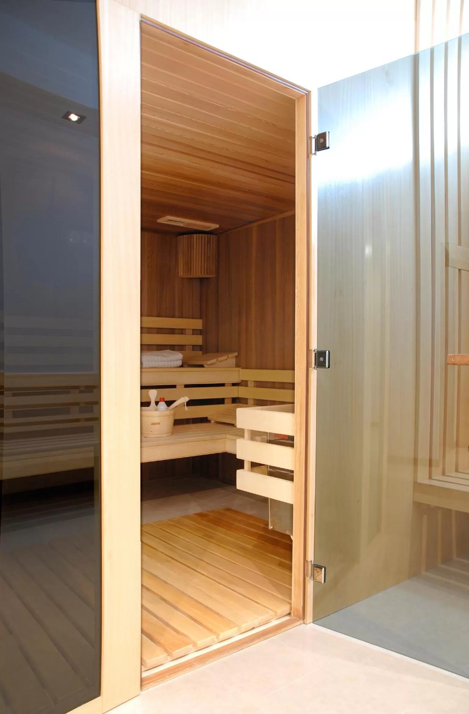 Sauna in Europeum Hotel