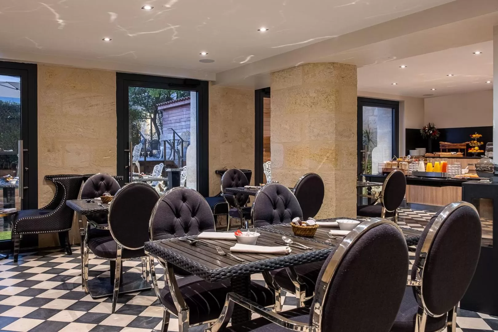 Breakfast in Le Palais Gallien Hôtel & Spa