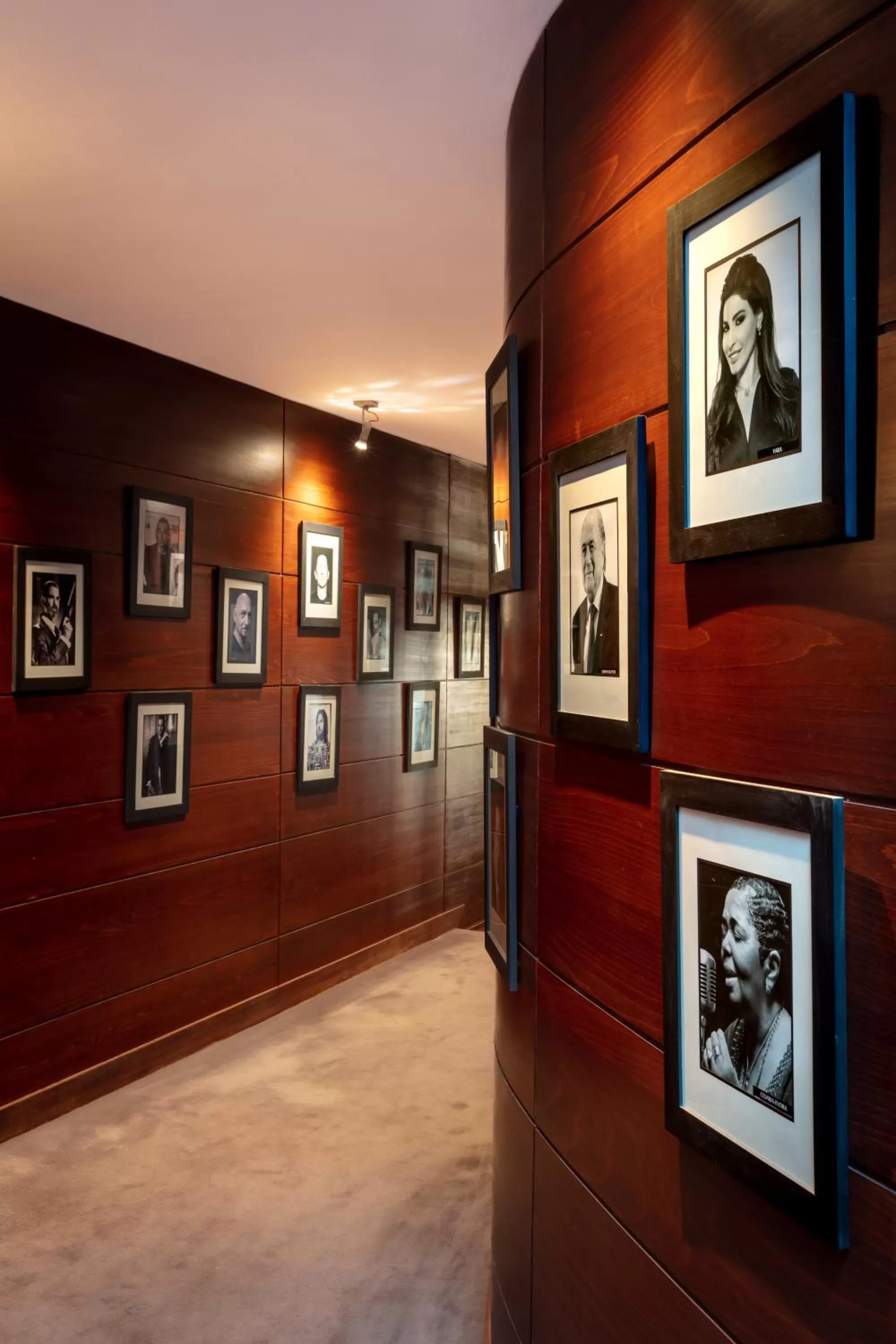 Decorative detail in La Tour Hassan Palace