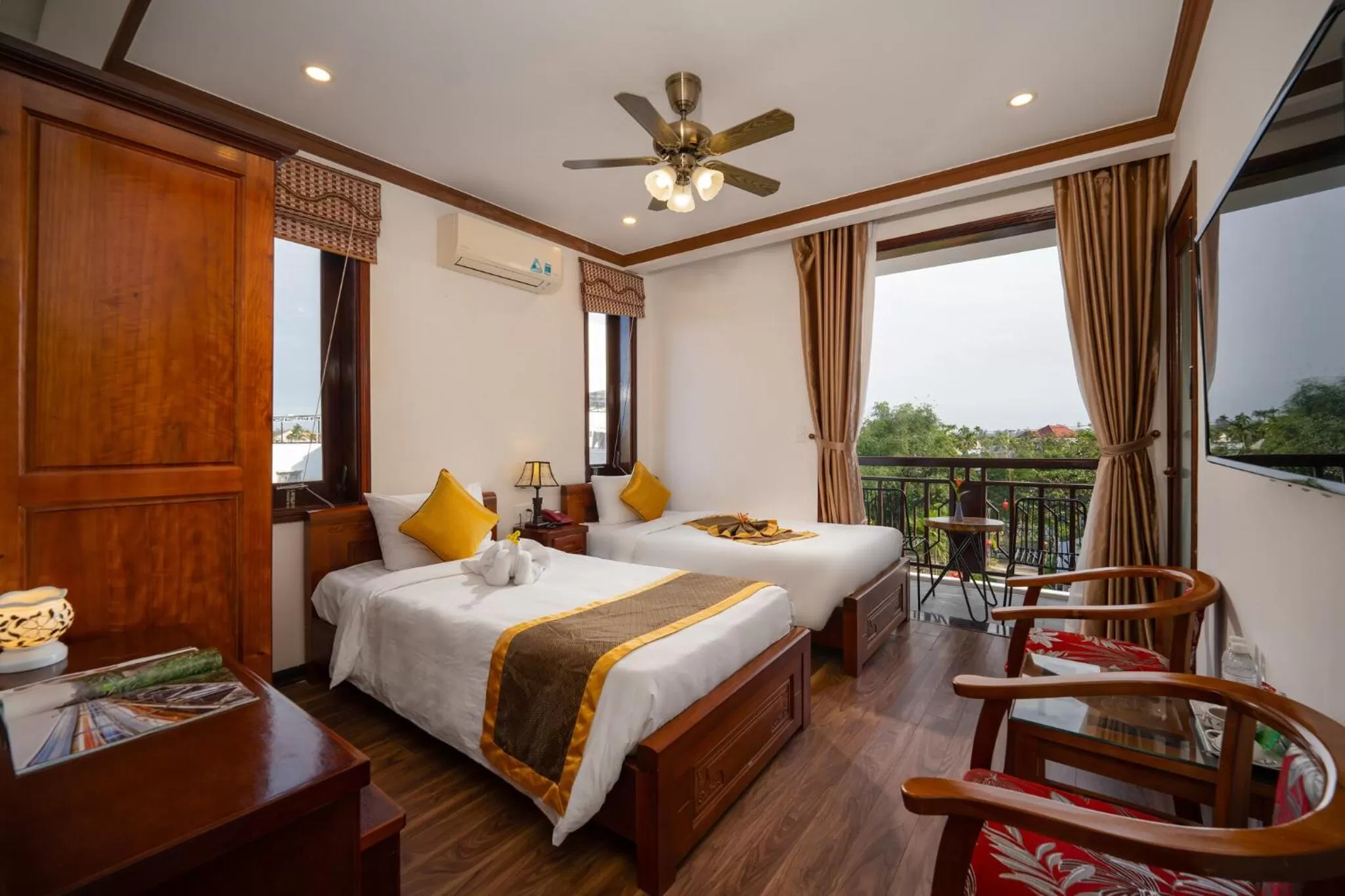 Bed in RAON Hoi An - STAY 24H